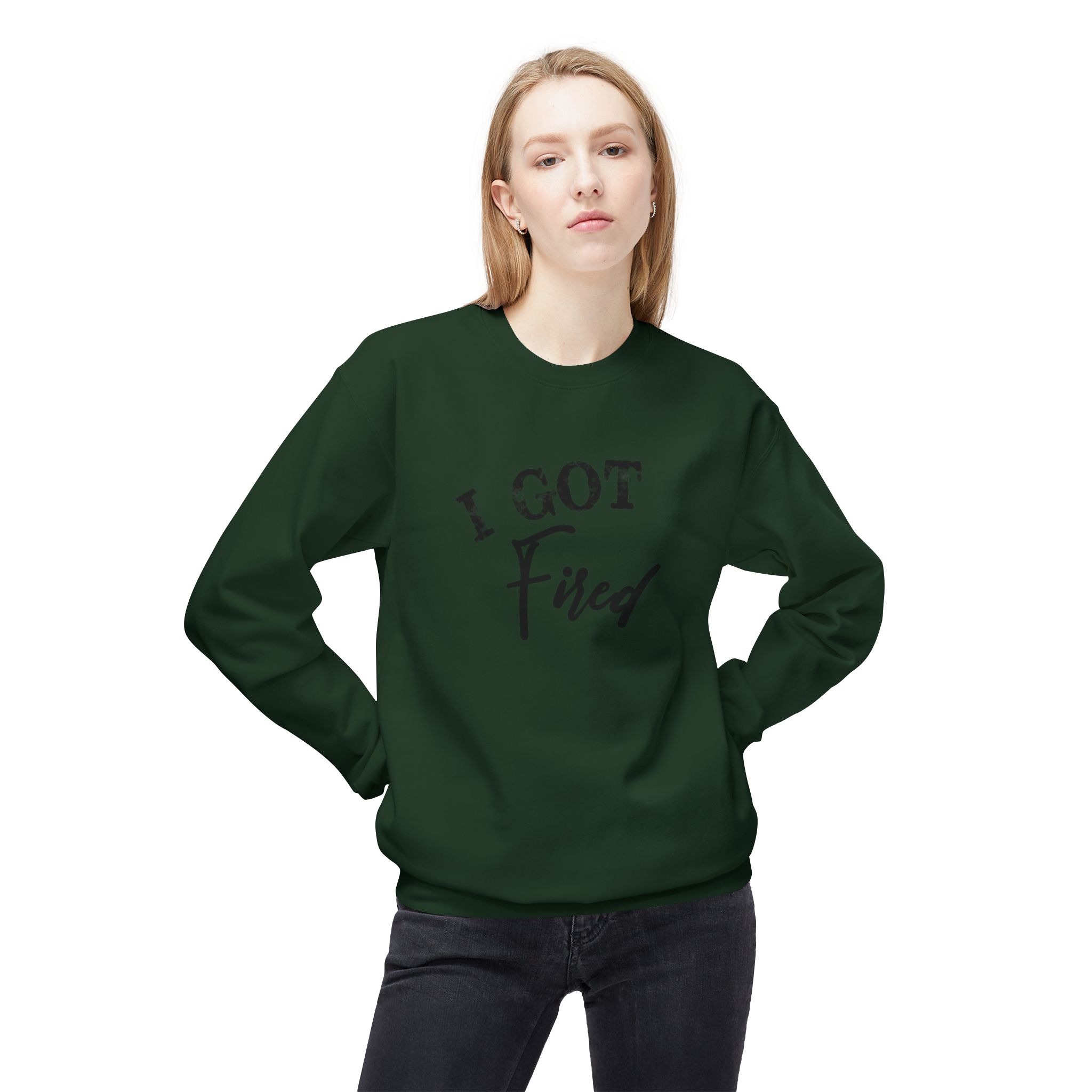 'I Got Fired' Comfort Crewneck Sweatshirt - Cozy Gift for Food Lovers, Funny Sweatshirt, Casual Vibe, Perfect for Autumn, Great for Parties - Image 31