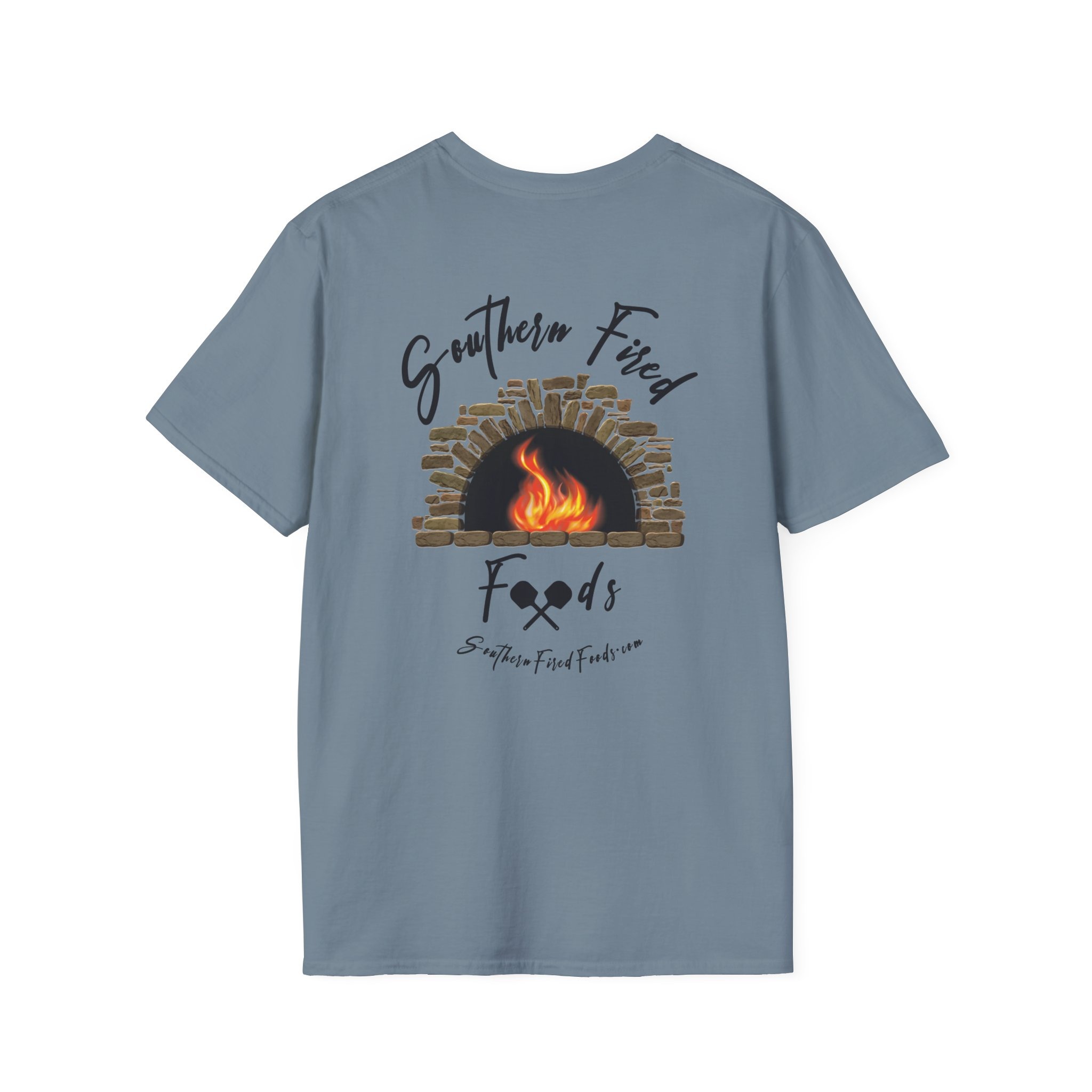 T-Shirt — Southern Fired Foods Logo Tee (Wood-Fired Oven Graphic) - Image 34
