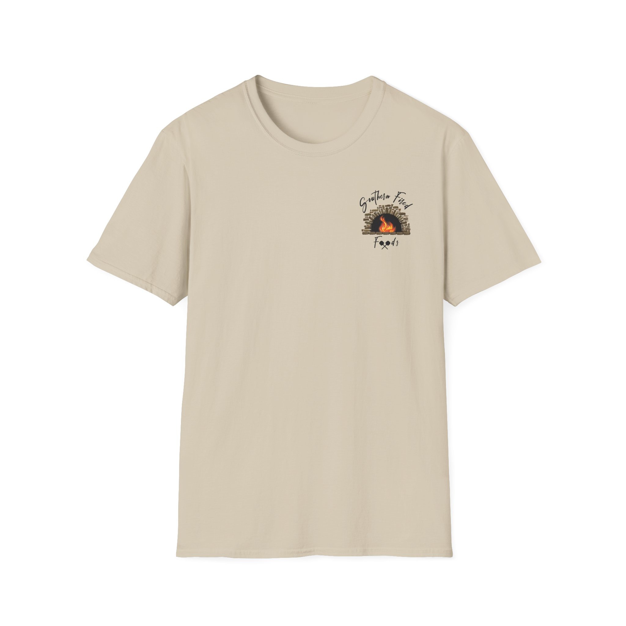 T-Shirt — Southern Fired Foods Logo Tee (Wood-Fired Oven Graphic) - Image 5