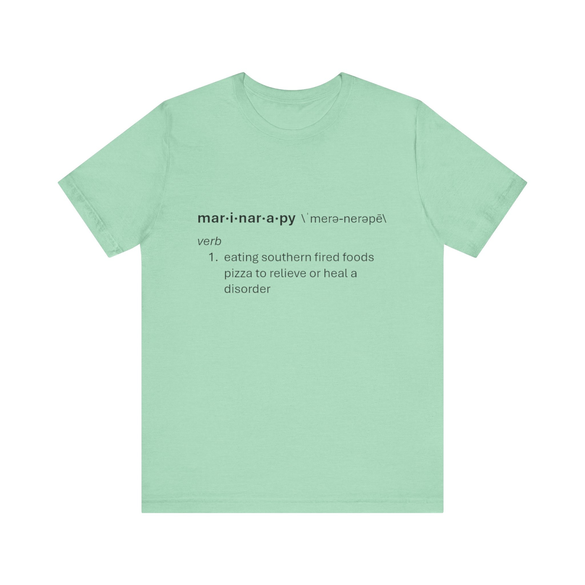 Marinarapy, Comfort Tee, Unisex Jersey Short Sleeve Tee, Southern Fired Food Shirt - Image 12