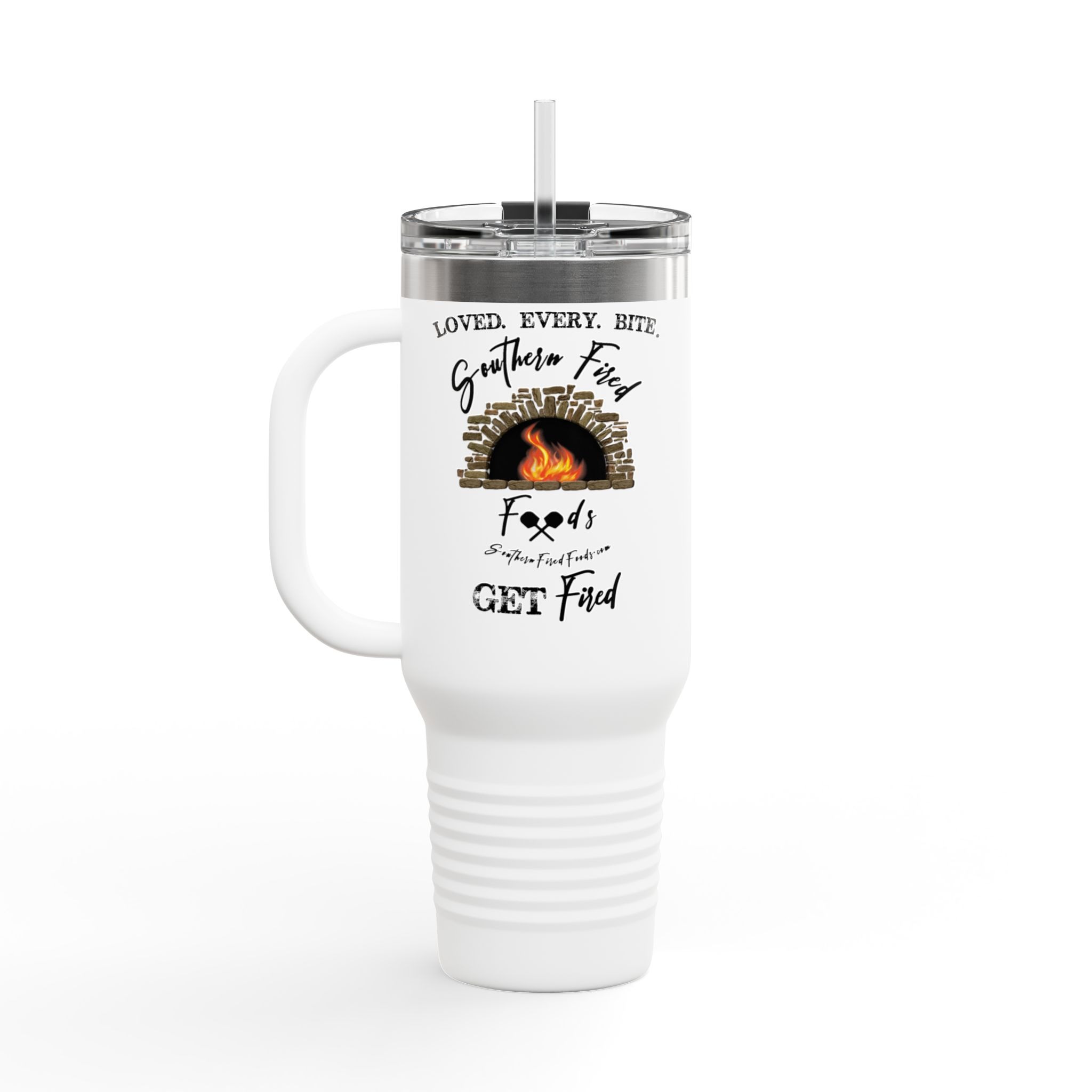 Insulated Travel Mug - I Got Fired | Motivational Gift for Coworkers, Office Humor, Travel Accessory, Self-Care Mug, Inspirational Drinkware - Image 2