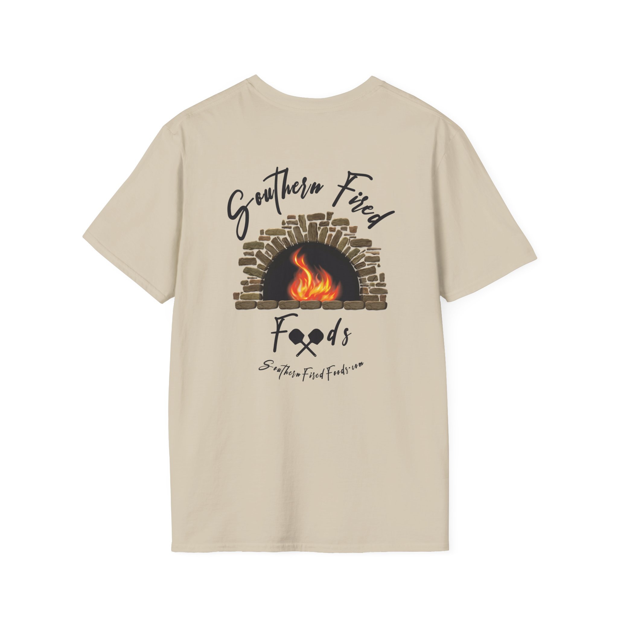 T-Shirt — Southern Fired Foods Logo Tee (Wood-Fired Oven Graphic) - Image 6