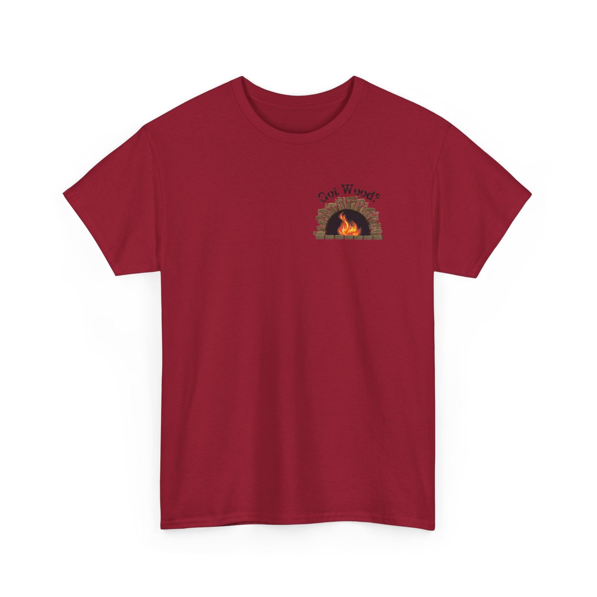 'Got Wood?' Southern Fired Foods Unisex Heavy Cotton Tee, Cooking Gift, BBQ T-Shirt, Firewood Apparel, Southern Pride Shirt - Image 51