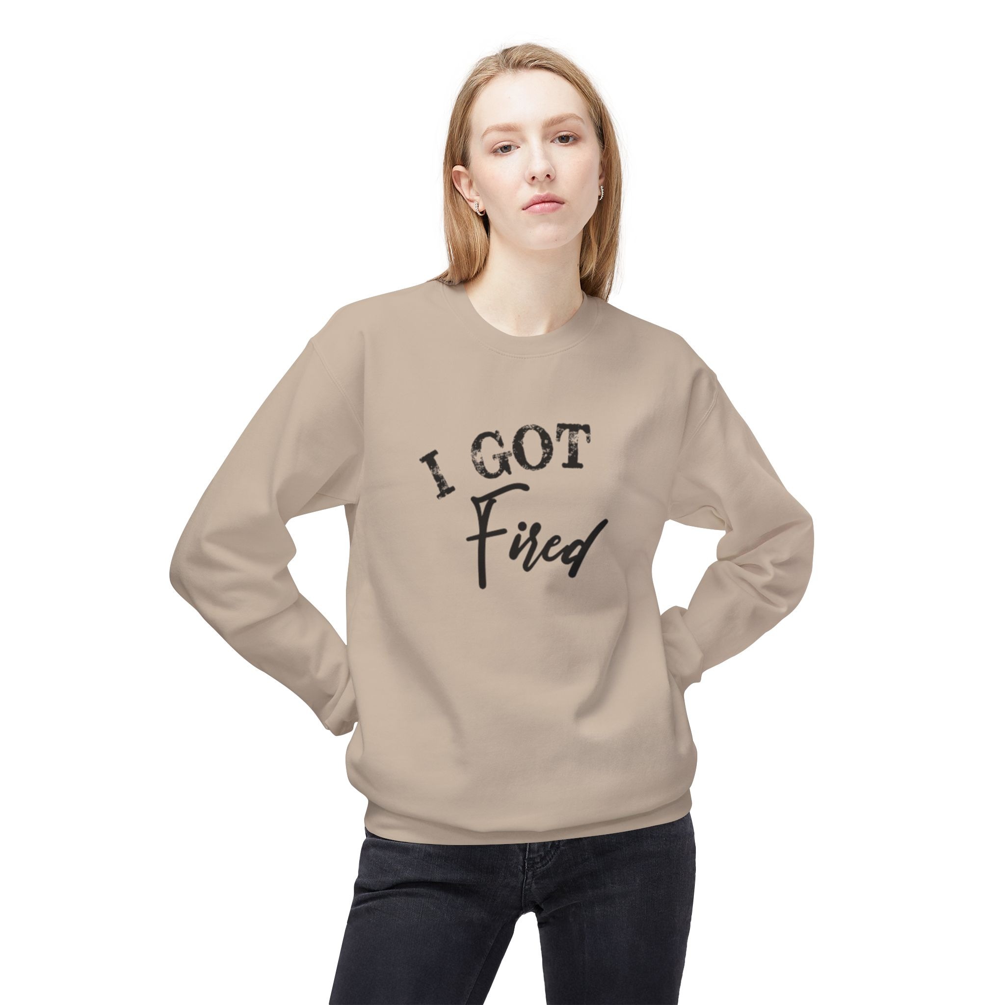 'I Got Fired' Comfort Crewneck Sweatshirt - Cozy Gift for Food Lovers, Funny Sweatshirt, Casual Vibe, Perfect for Autumn, Great for Parties - Image 19