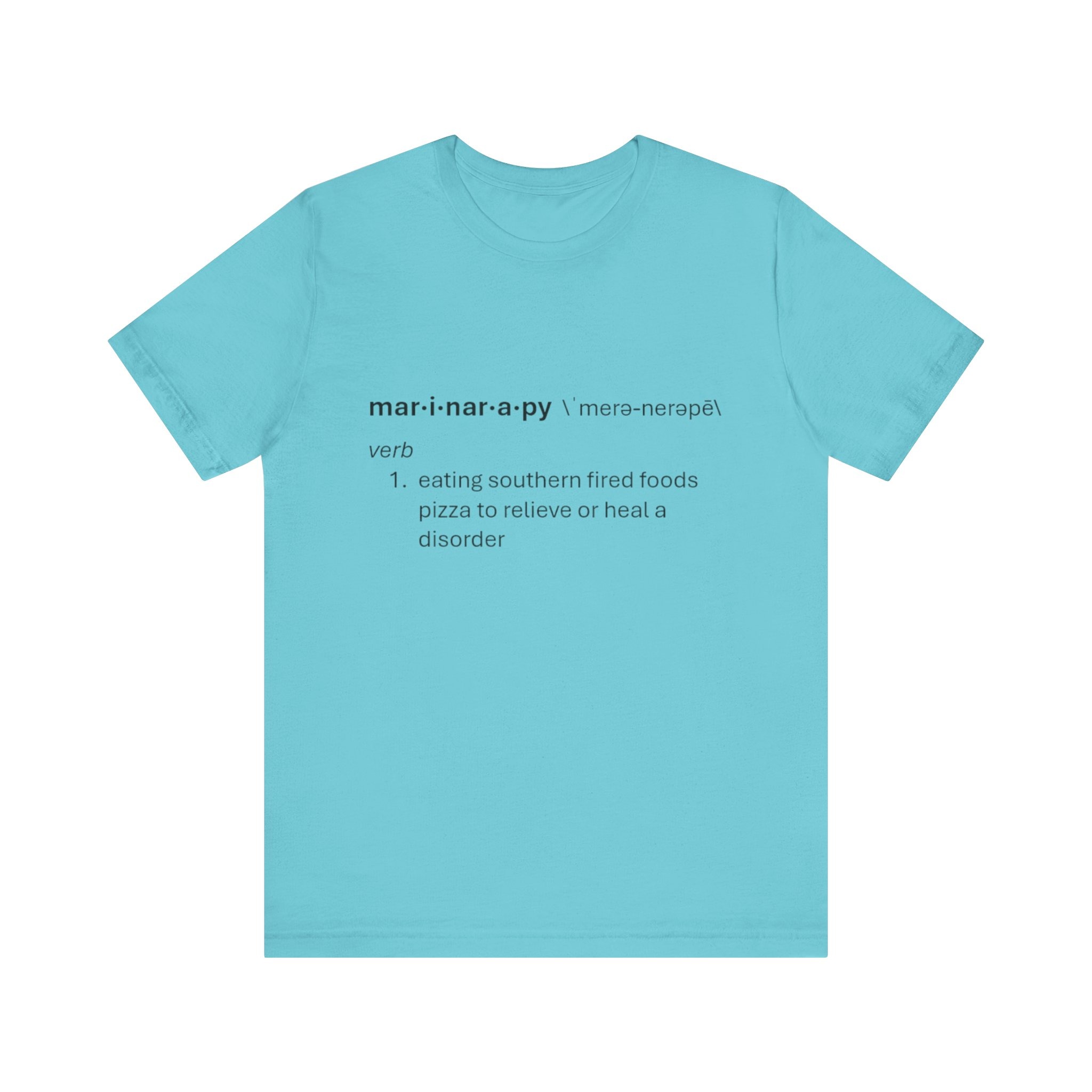 Marinarapy, Comfort Tee, Unisex Jersey Short Sleeve Tee, Southern Fired Food Shirt - Image 17