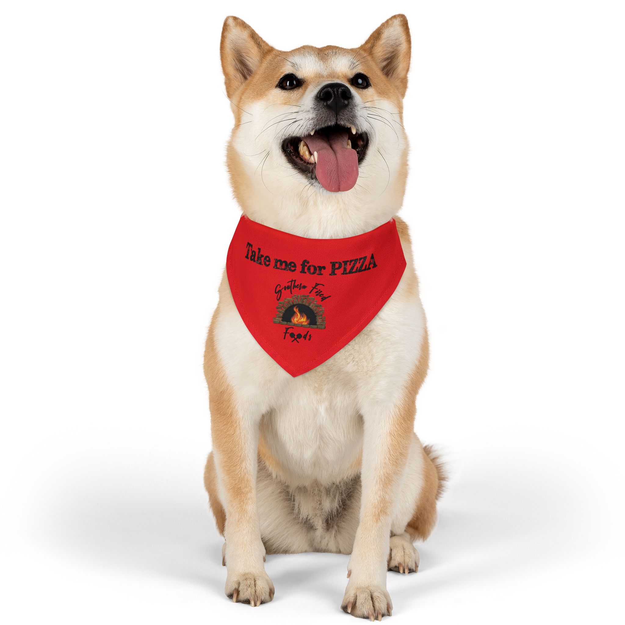 Pizza Lover Pet Bandana Collars | Fun Accessory for Dogs | Ideal for Parties, Walks, Birthdays, Holidays, and Pet Events - Image 4