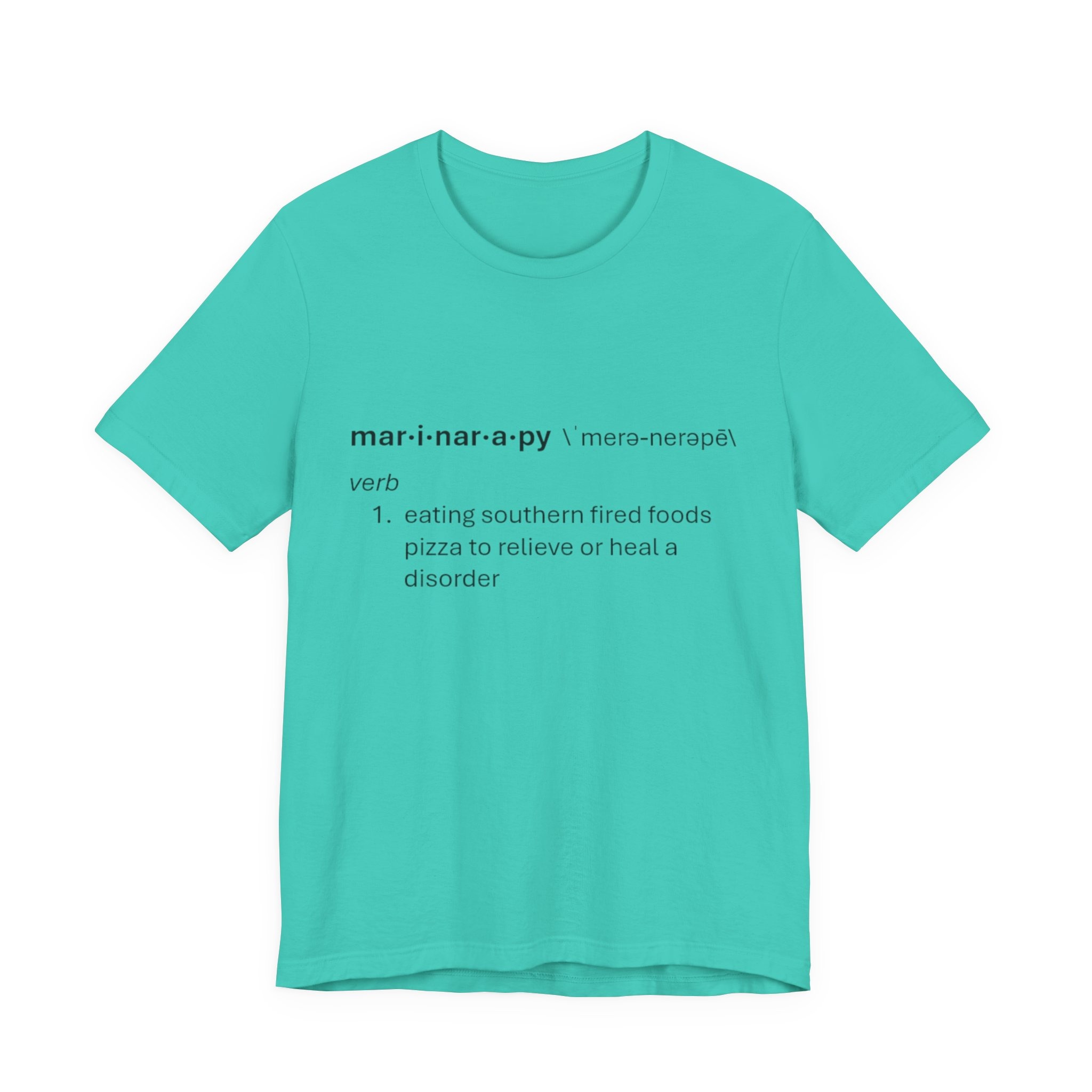 Marinarapy, Comfort Tee, Unisex Jersey Short Sleeve Tee, Southern Fired Food Shirt - Image 4