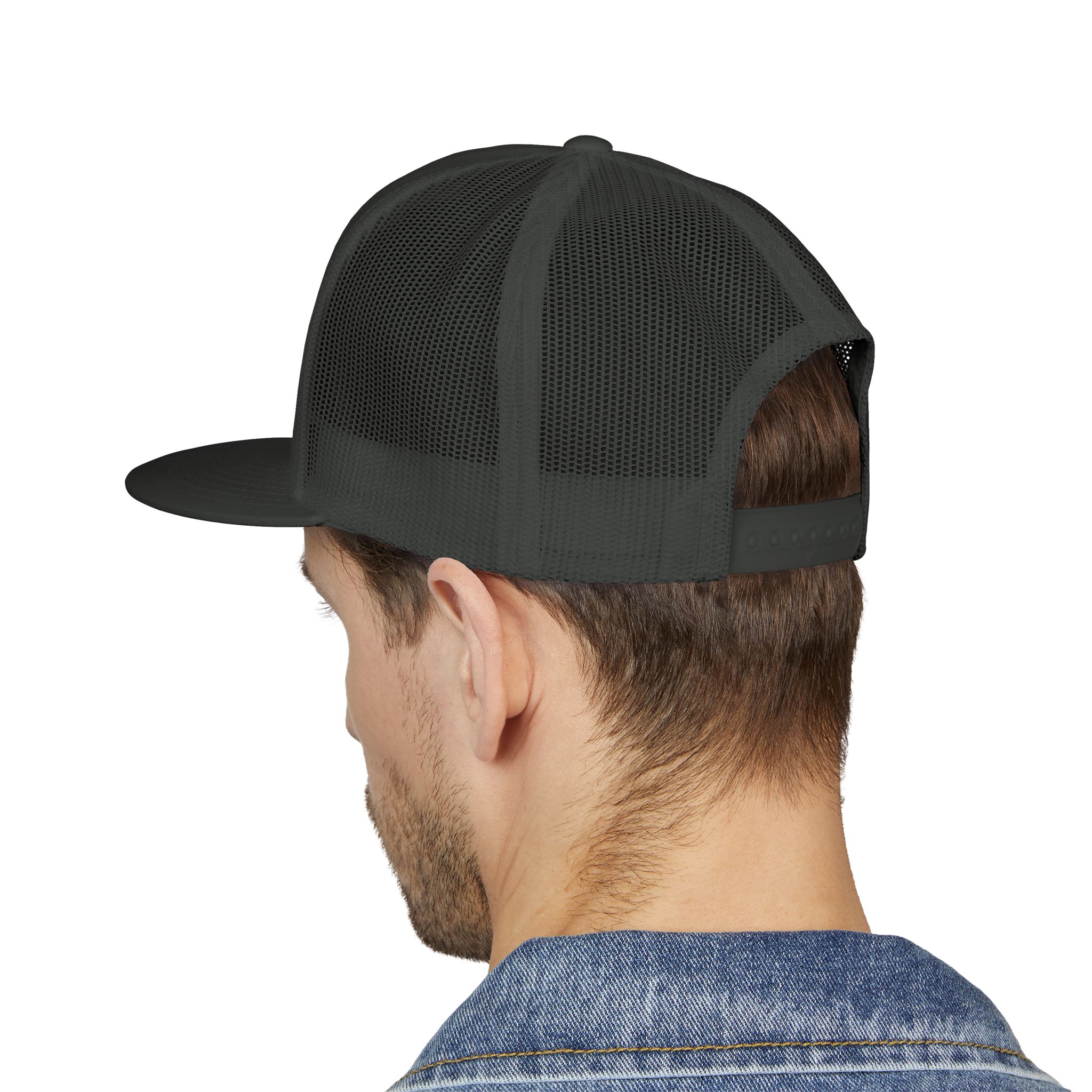 Embroidered 5 Panel Trucker Cap | Perfect for Outdoor Adventures, Camping, Gifts, Stylish Accessories, Casual Wear, Unisex Fashion - Image 30