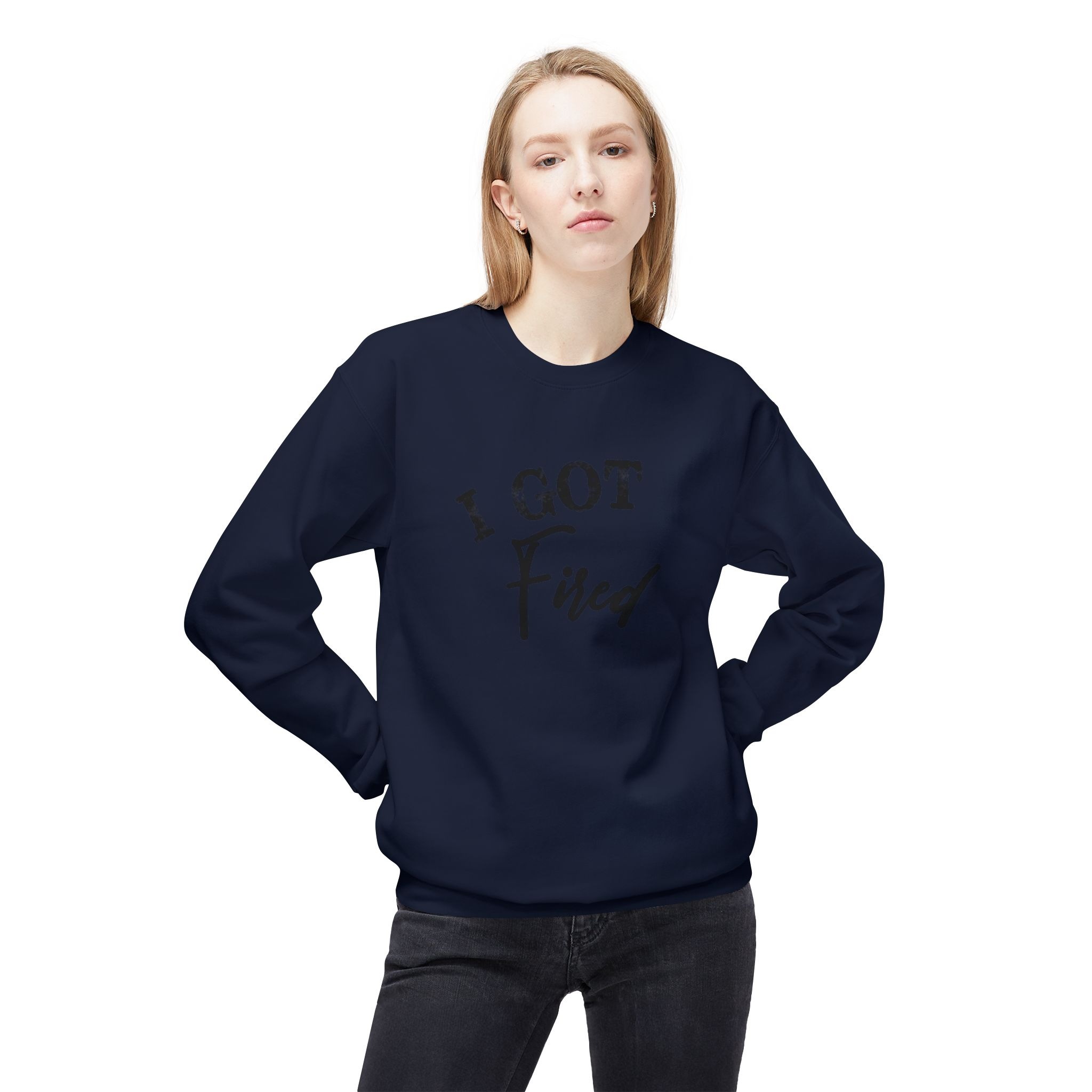 'I Got Fired' Comfort Crewneck Sweatshirt - Cozy Gift for Food Lovers, Funny Sweatshirt, Casual Vibe, Perfect for Autumn, Great for Parties - Image 51