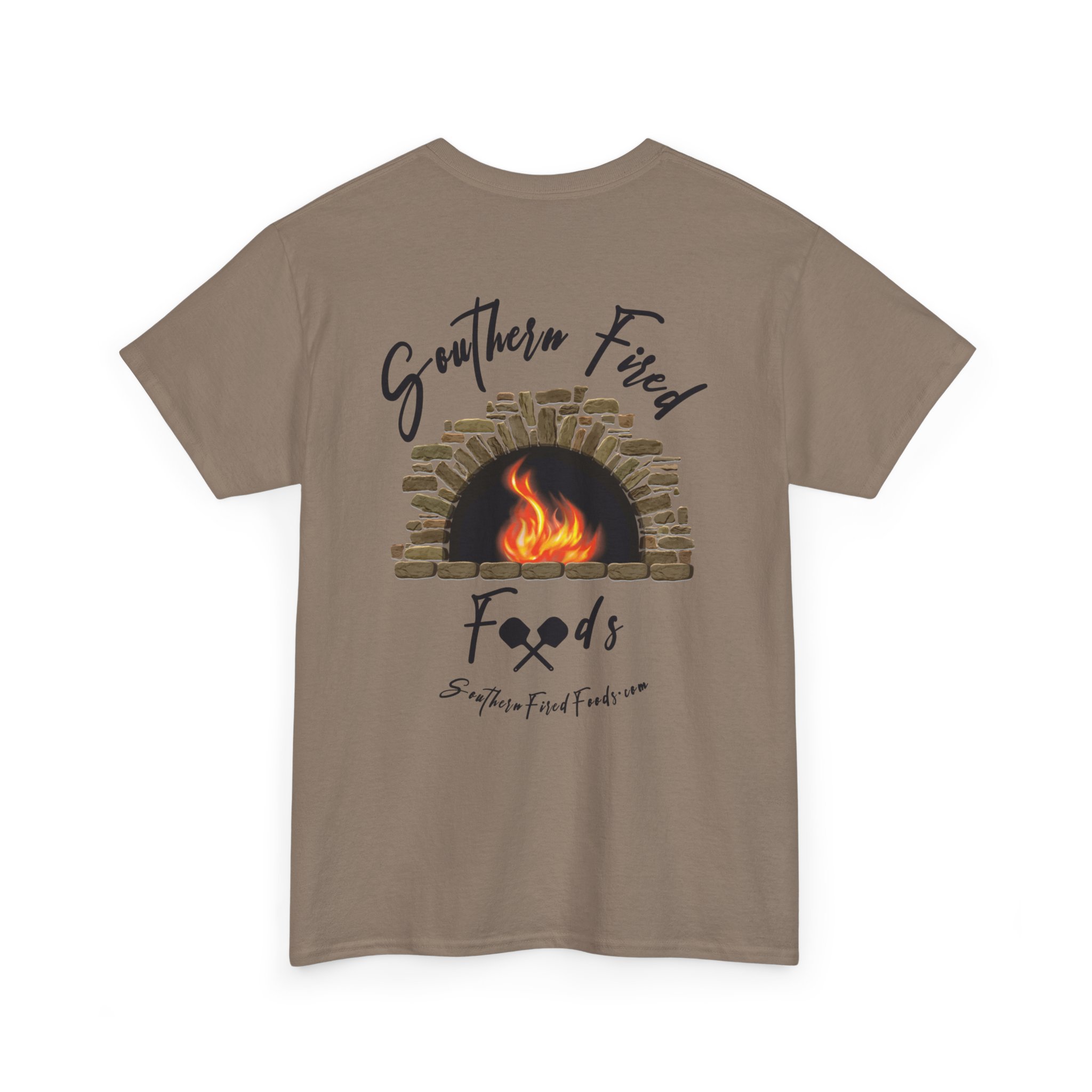 'Got Wood?' Southern Fired Foods Unisex Heavy Cotton Tee, Cooking Gift, BBQ T-Shirt, Firewood Apparel, Southern Pride Shirt - Image 4