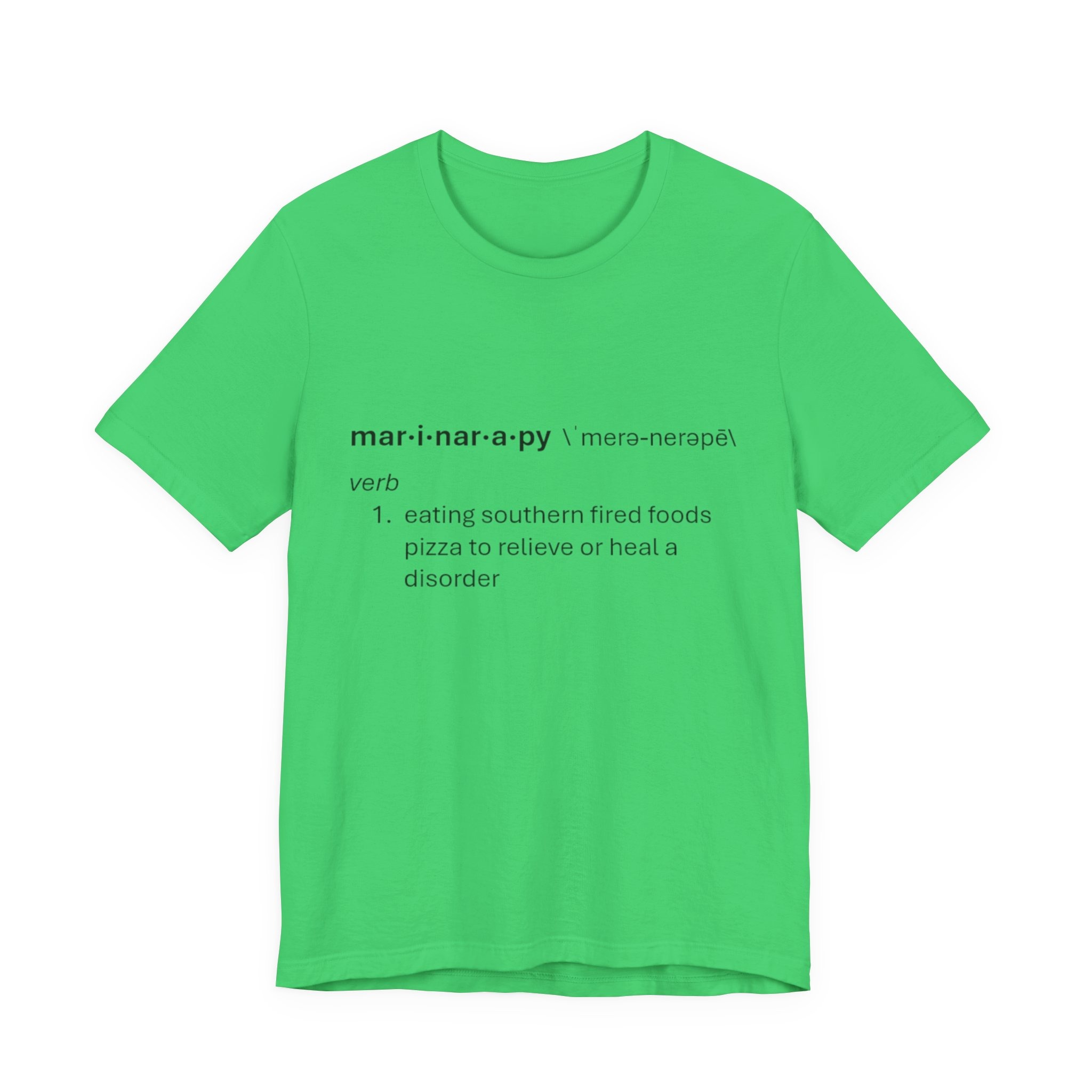 Marinarapy, Comfort Tee, Unisex Jersey Short Sleeve Tee, Southern Fired Food Shirt - Image 9