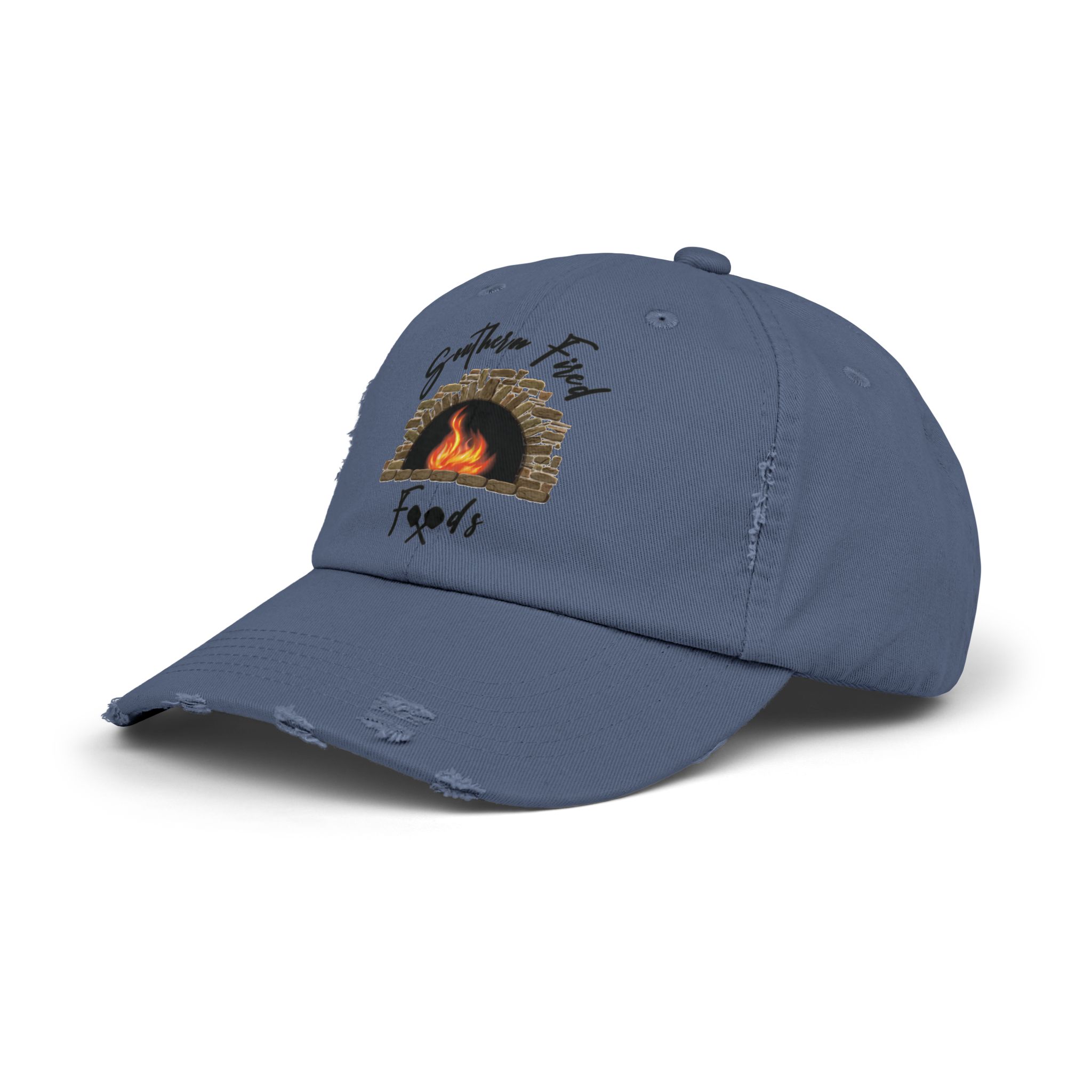 Southern Fire Foods Distressed Cap, Unisex Cap, Casual Hat, BBQ Cap, Gift for Food Lovers, Trendy Headwear - Image 18