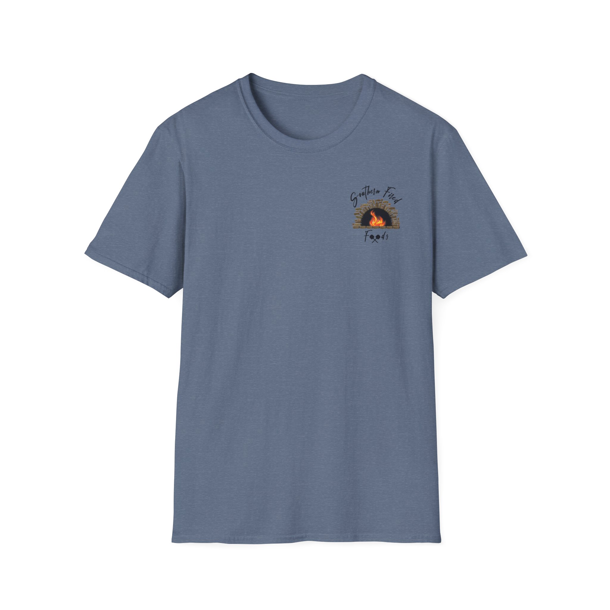 T-Shirt — Southern Fired Foods Logo Tee (Wood-Fired Oven Graphic) - Image 37