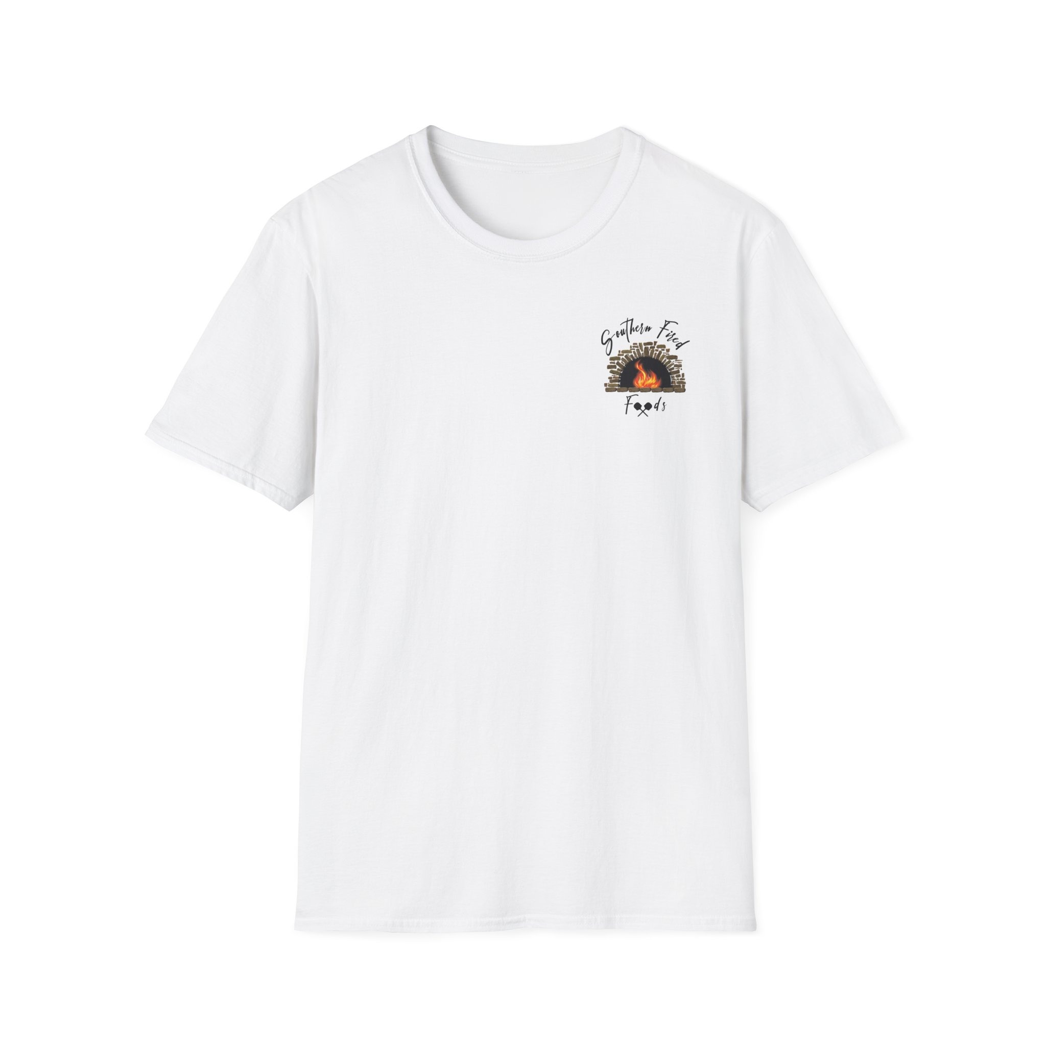 T-Shirt — Southern Fired Foods Logo Tee (Wood-Fired Oven Graphic)