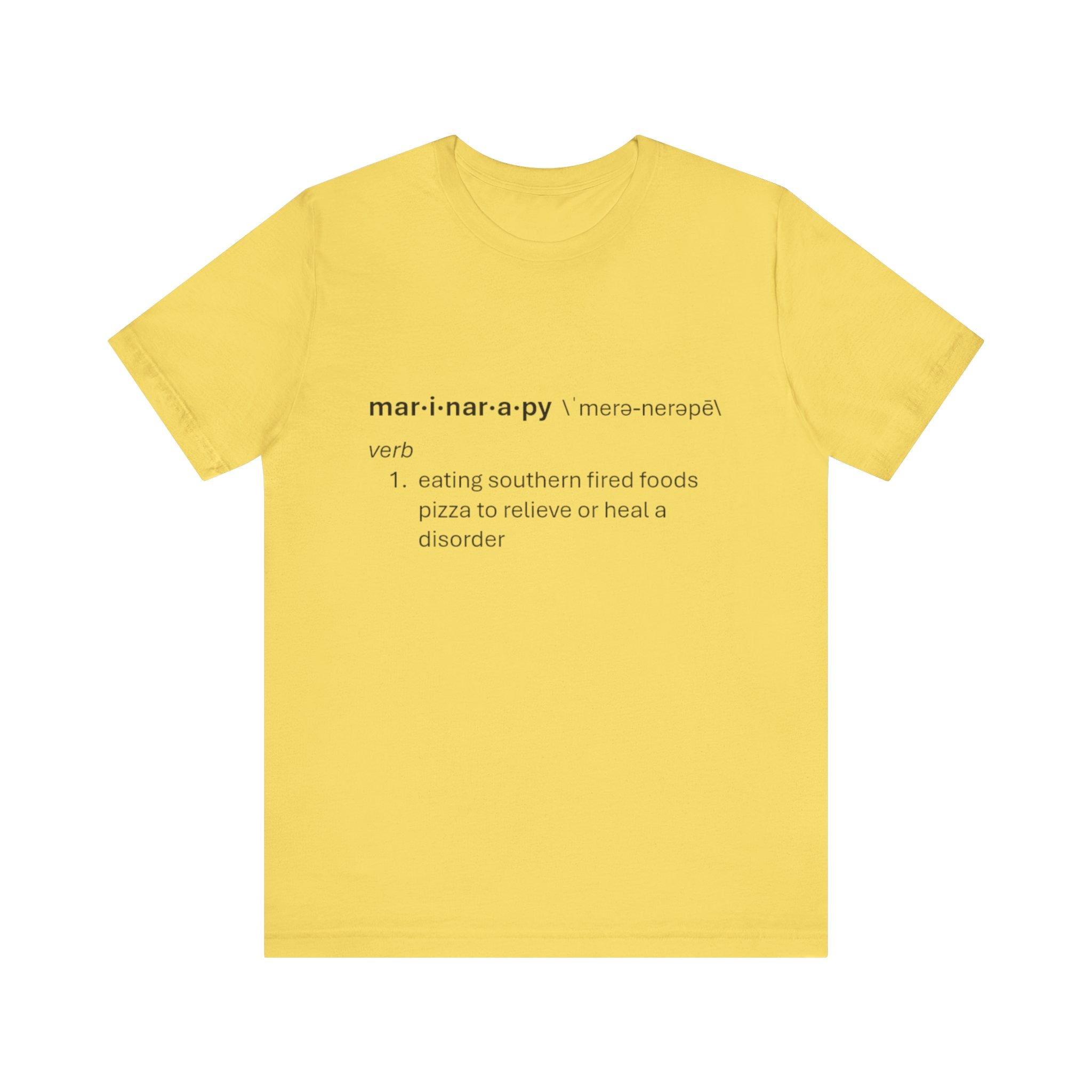 Marinarapy, Comfort Tee, Unisex Jersey Short Sleeve Tee, Southern Fired Food Shirt - Image 50