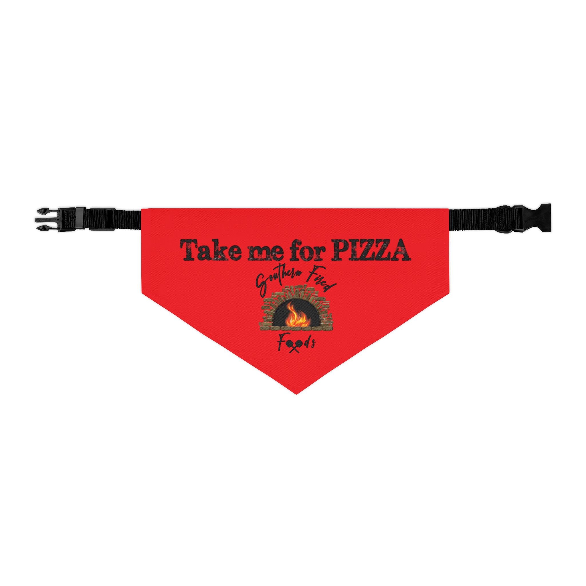 Pizza Lover Pet Bandana Collars | Fun Accessory for Dogs | Ideal for Parties, Walks, Birthdays, Holidays, and Pet Events - Image 2