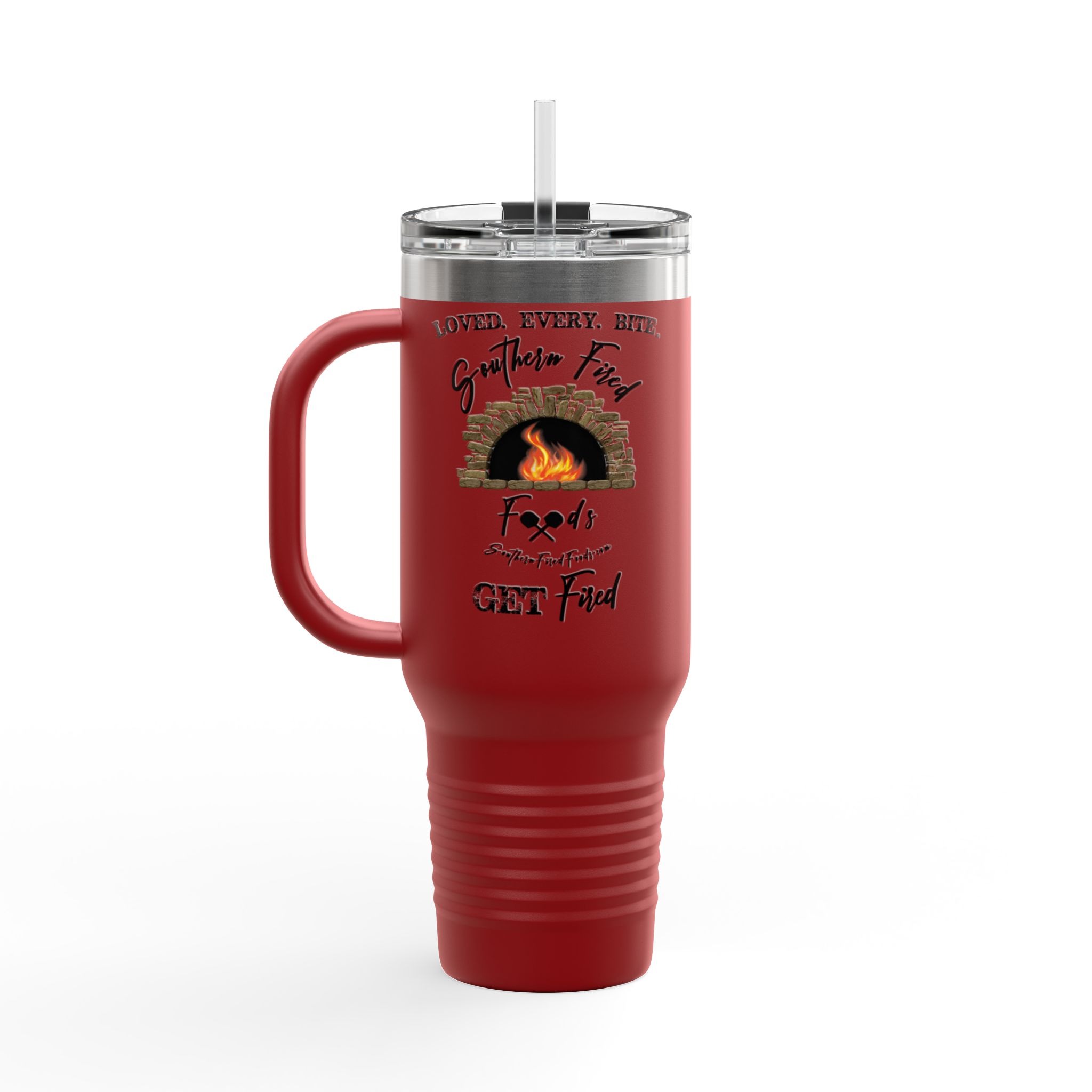 Insulated Travel Mug - I Got Fired | Motivational Gift for Coworkers, Office Humor, Travel Accessory, Self-Care Mug, Inspirational Drinkware - Image 4