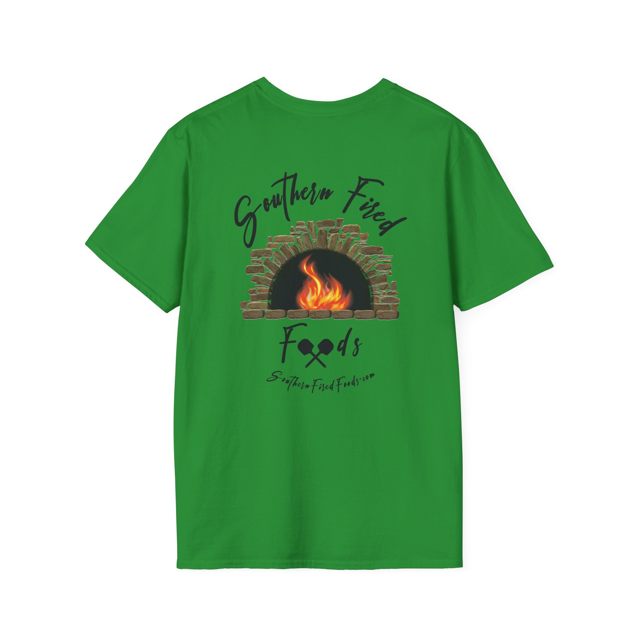 T-Shirt — Southern Fired Foods Logo Tee (Wood-Fired Oven Graphic) - Image 18