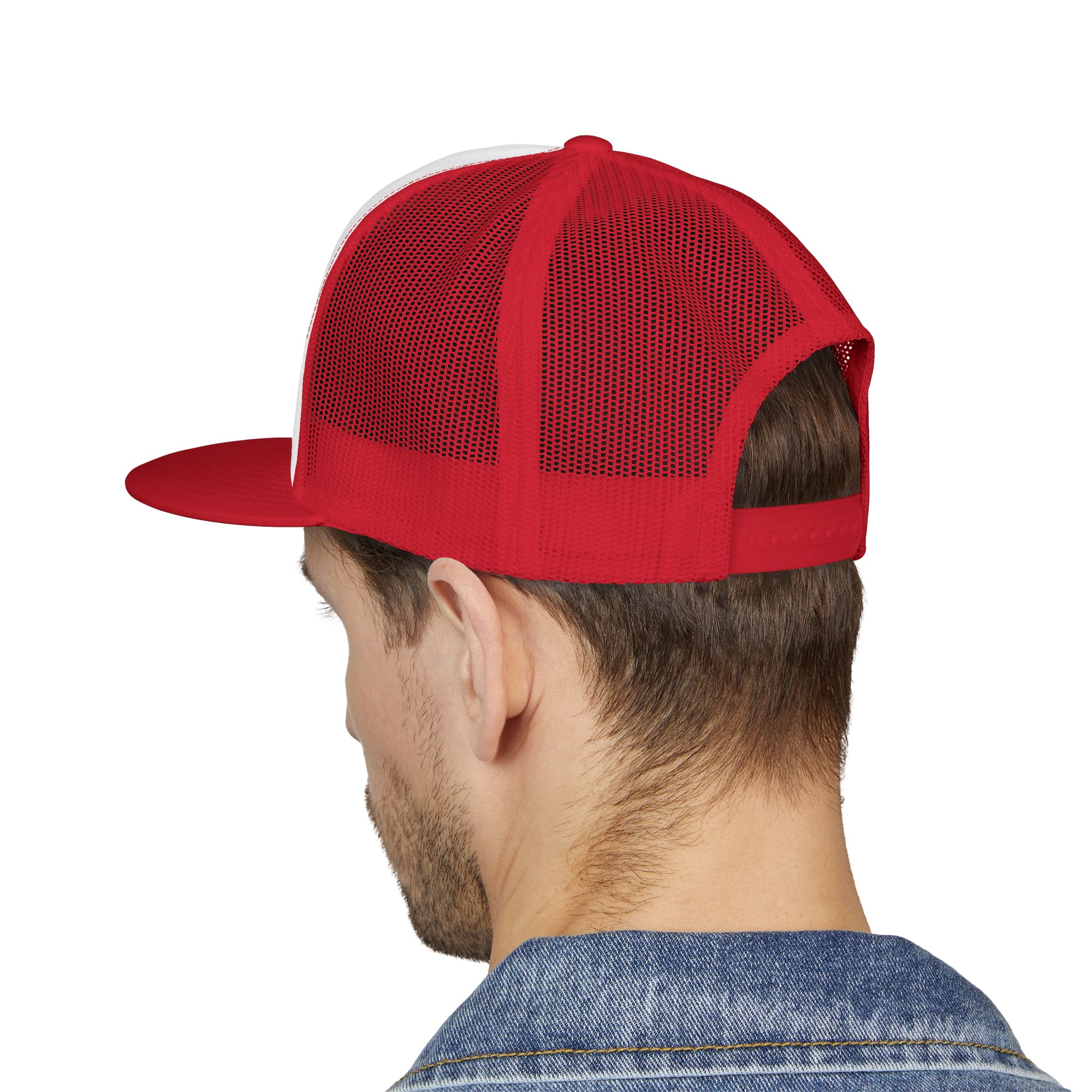 Embroidered 5 Panel Trucker Cap | Perfect for Outdoor Adventures, Camping, Gifts, Stylish Accessories, Casual Wear, Unisex Fashion - Image 18