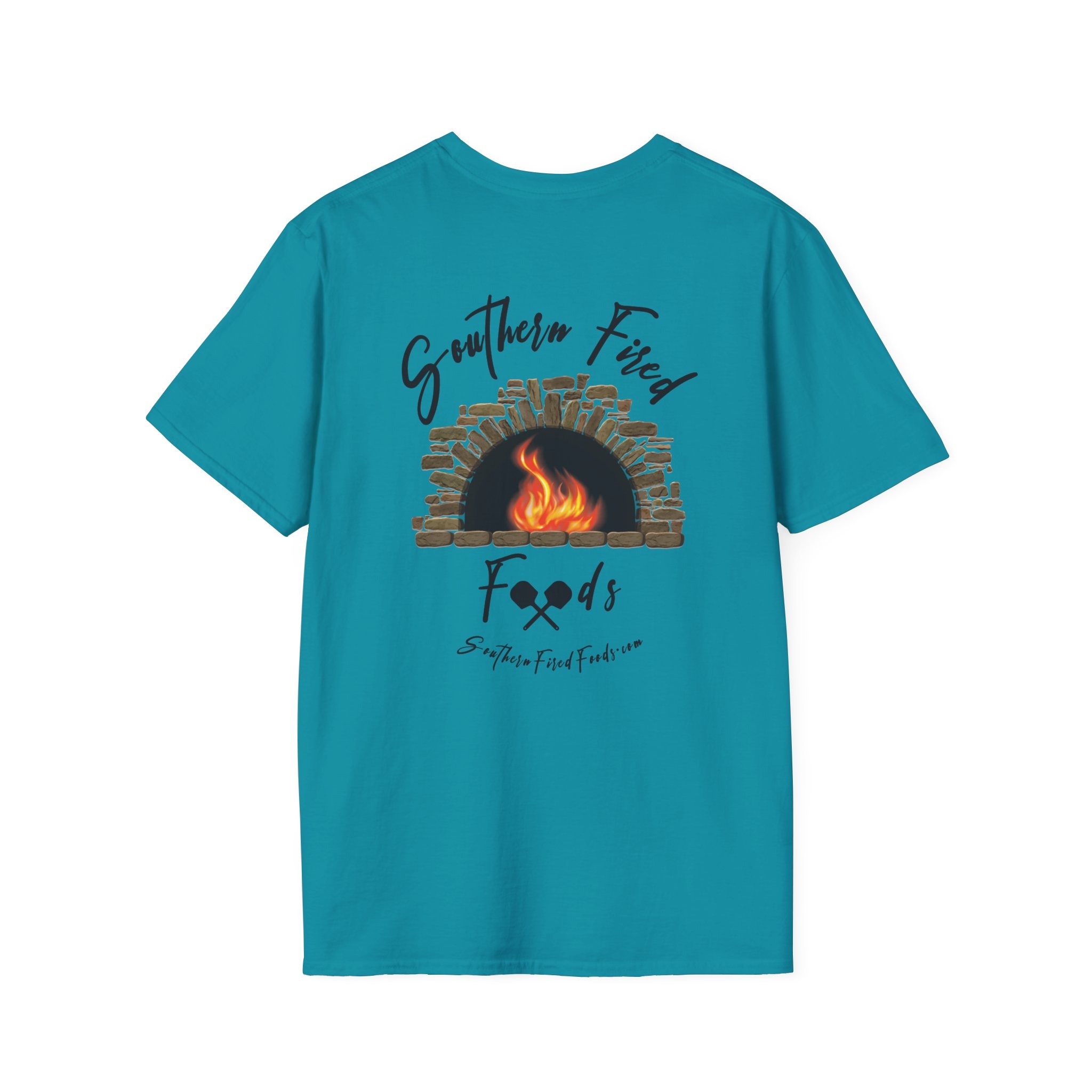 T-Shirt — Southern Fired Foods Logo Tee (Wood-Fired Oven Graphic) - Image 22