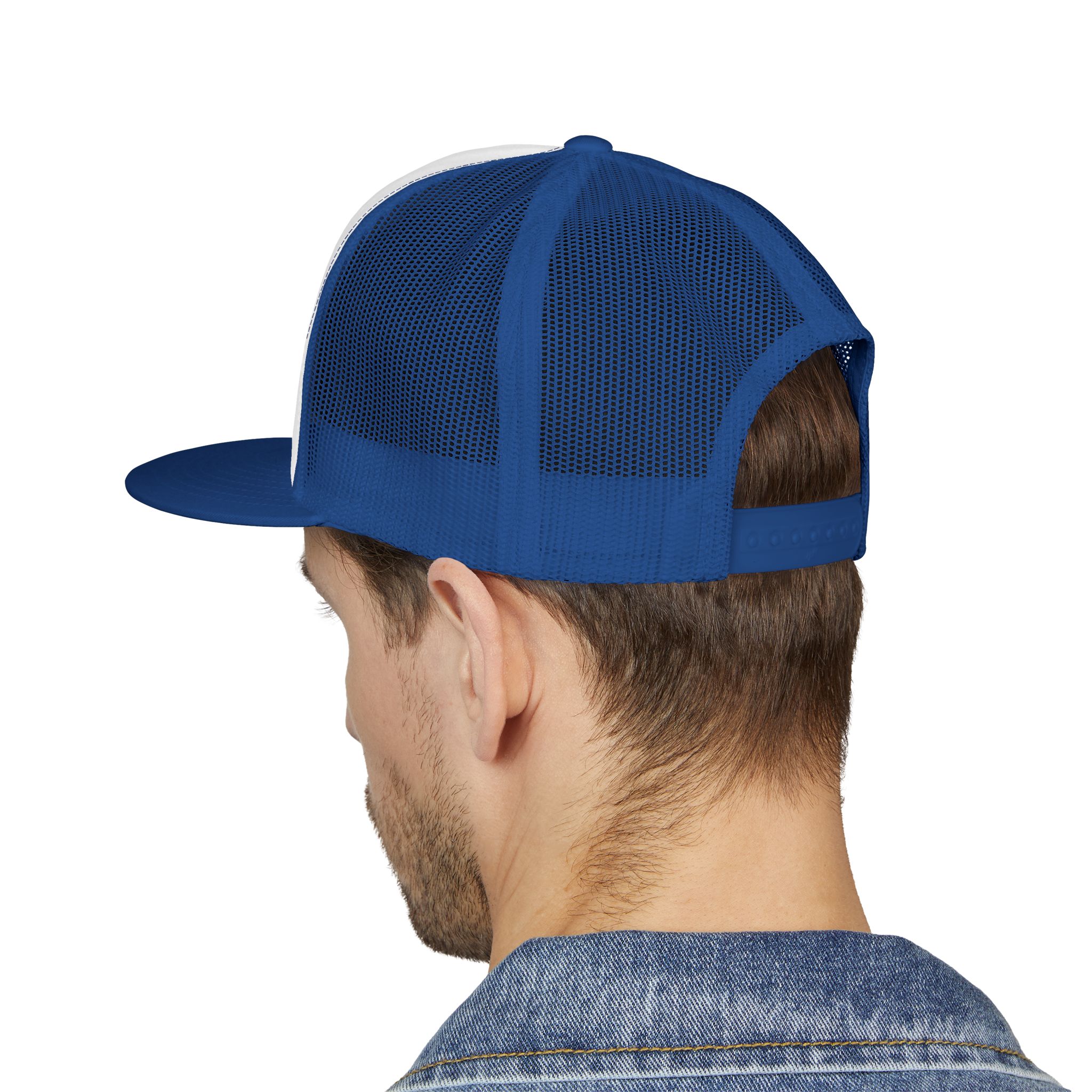 Embroidered 5 Panel Trucker Cap | Perfect for Outdoor Adventures, Camping, Gifts, Stylish Accessories, Casual Wear, Unisex Fashion - Image 22