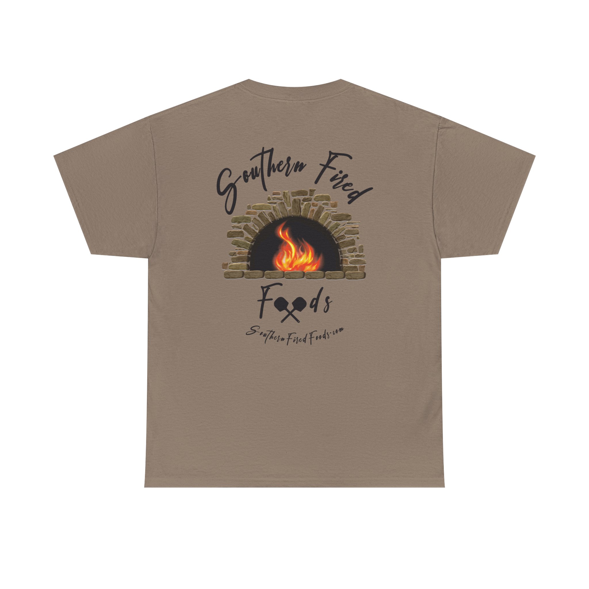 'Got Wood?' Southern Fired Foods Unisex Heavy Cotton Tee, Cooking Gift, BBQ T-Shirt, Firewood Apparel, Southern Pride Shirt - Image 2