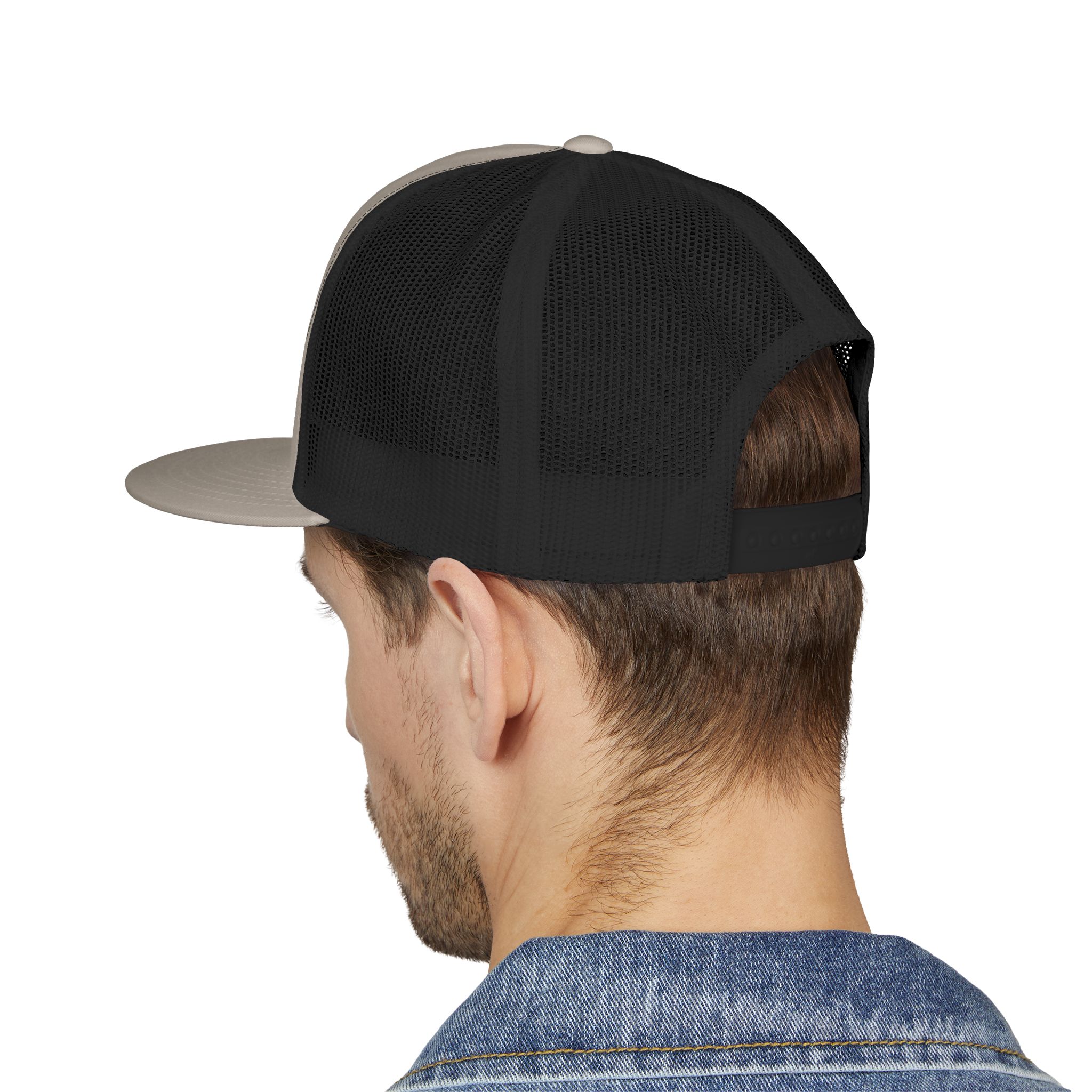 Embroidered 5 Panel Trucker Cap | Perfect for Outdoor Adventures, Camping, Gifts, Stylish Accessories, Casual Wear, Unisex Fashion - Image 38