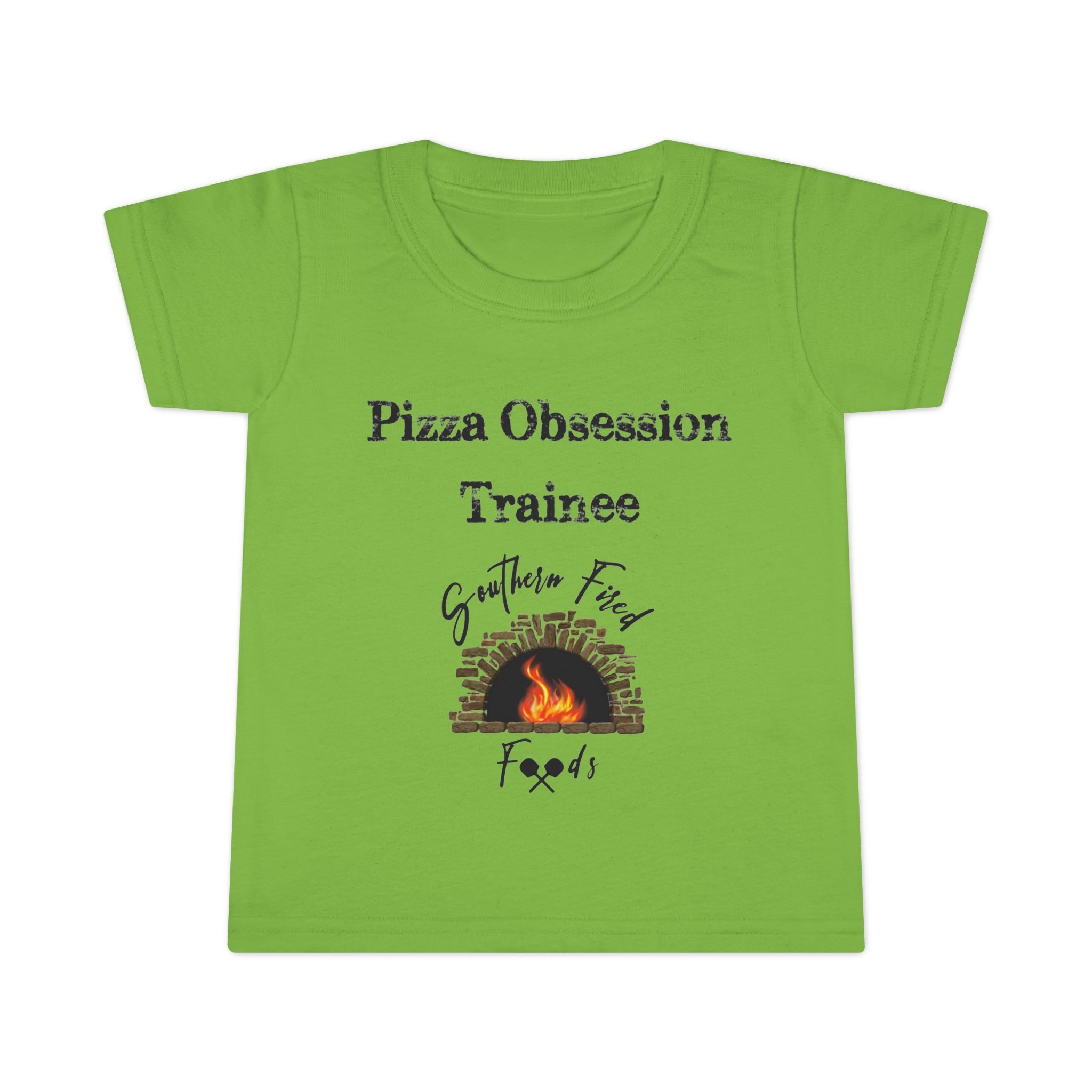 'Pizza Obsession Trainee' Toddler T-Shirt, Fun Gift for Food Lovers, Kids Cooking Shirt, Birthday Present for Little Chefs, Cute Casual Wear - Image 7
