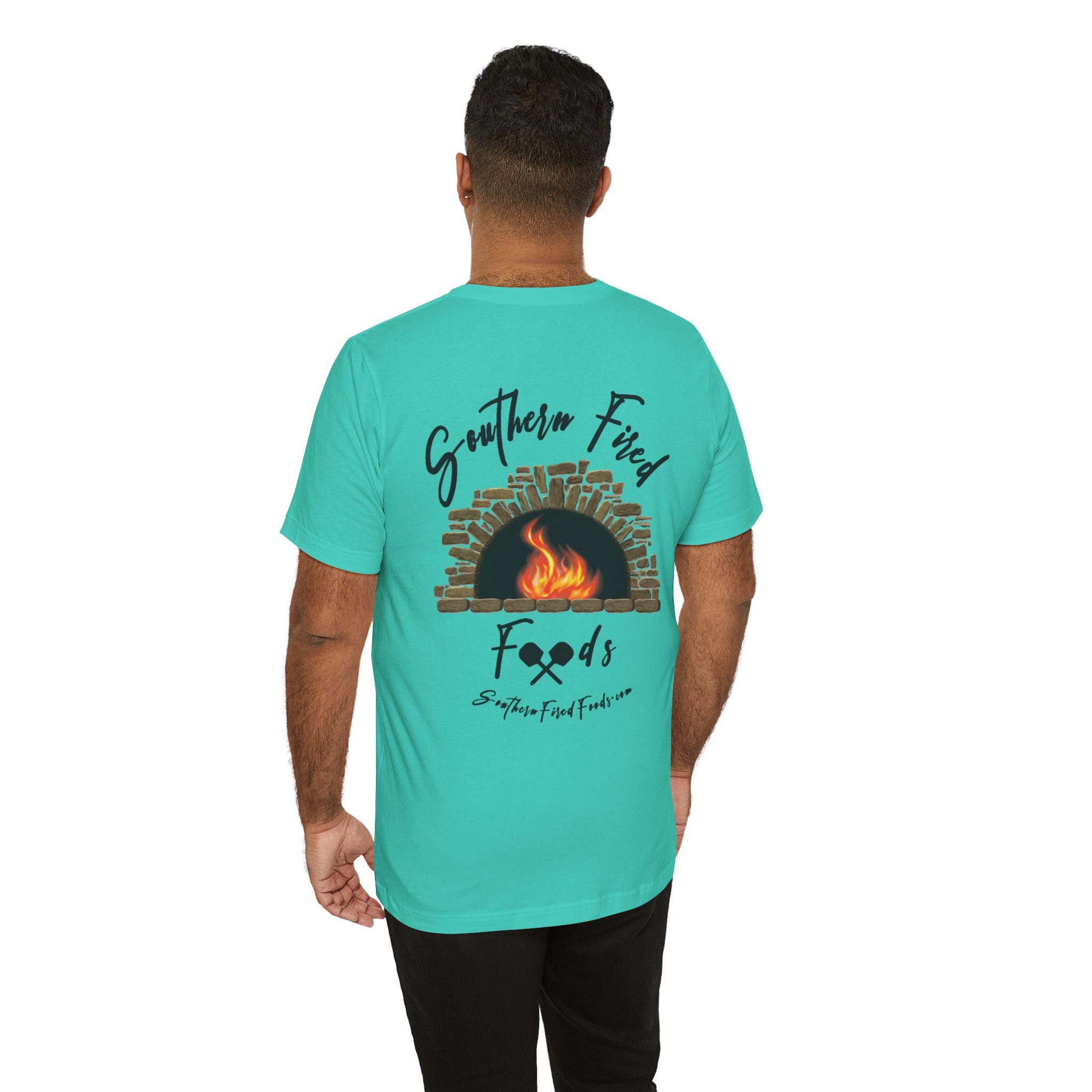 Marinarapy, Comfort Tee, Unisex Jersey Short Sleeve Tee, Southern Fired Food Shirt - Image 6