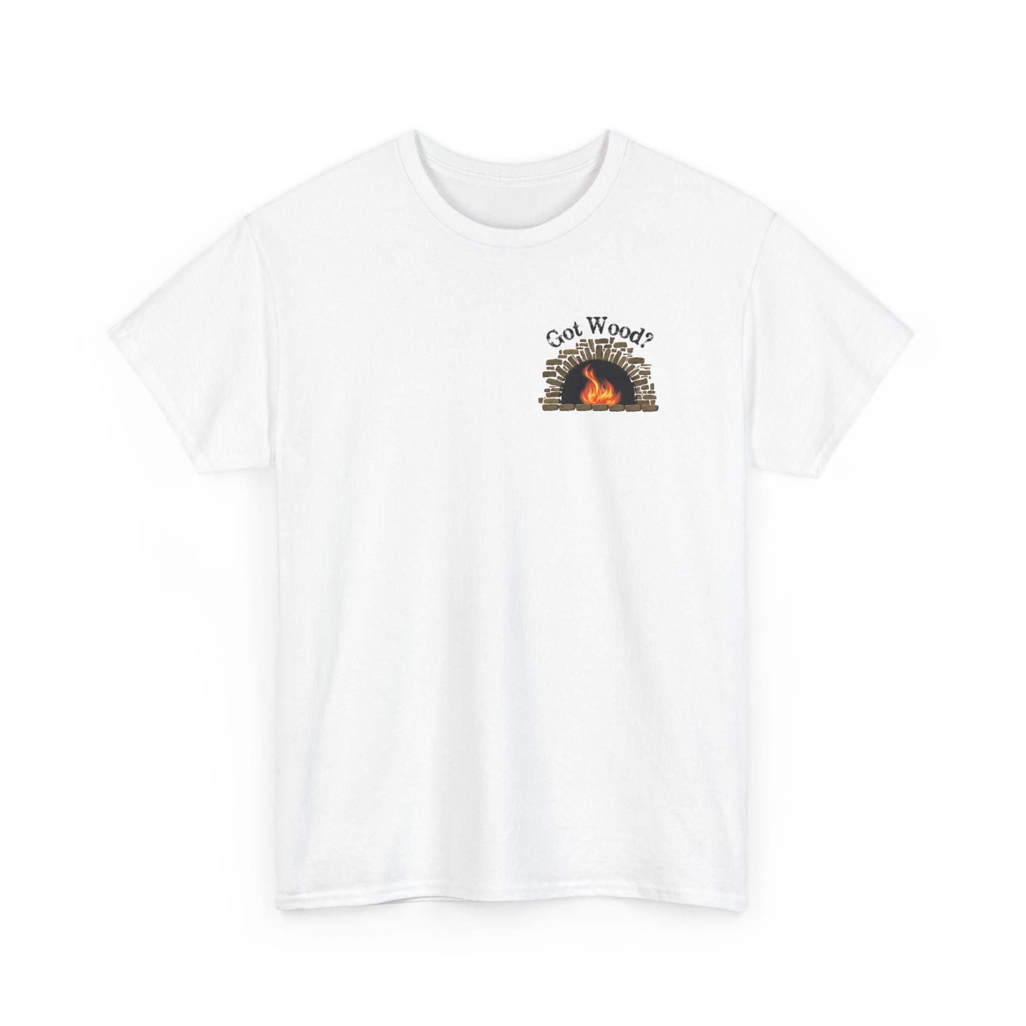 'Got Wood?' Southern Fired Foods Unisex Heavy Cotton Tee, Cooking Gift, BBQ T-Shirt, Firewood Apparel, Southern Pride Shirt - Image 7