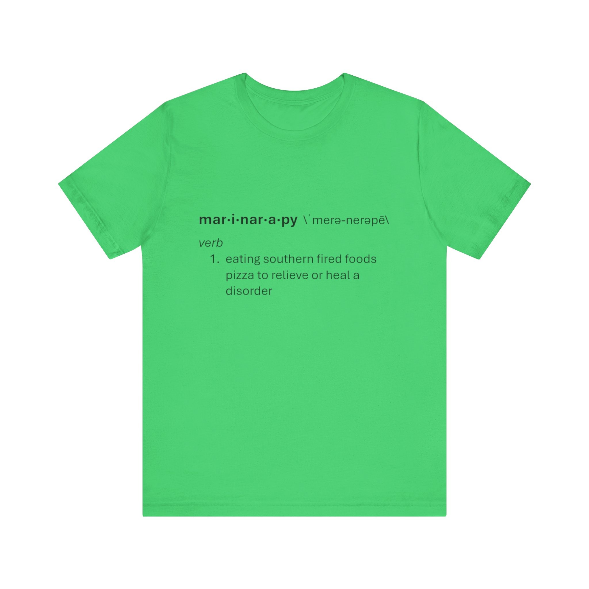 Marinarapy, Comfort Tee, Unisex Jersey Short Sleeve Tee, Southern Fired Food Shirt - Image 7