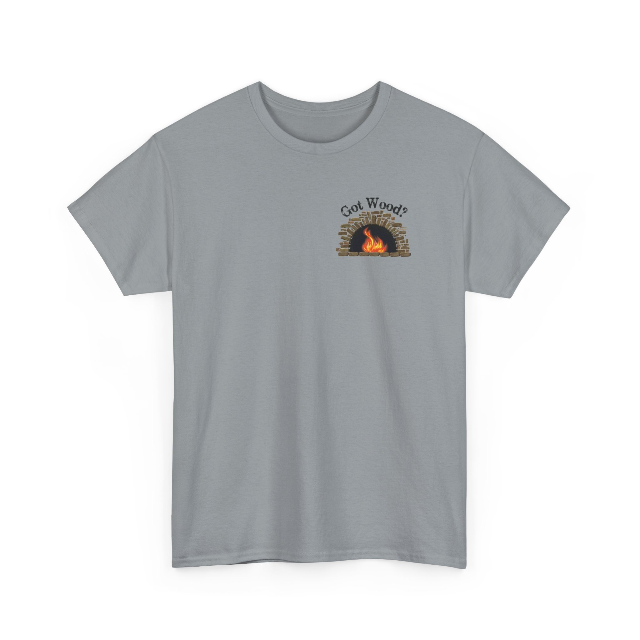 'Got Wood?' Southern Fired Foods Unisex Heavy Cotton Tee, Cooking Gift, BBQ T-Shirt, Firewood Apparel, Southern Pride Shirt - Image 31