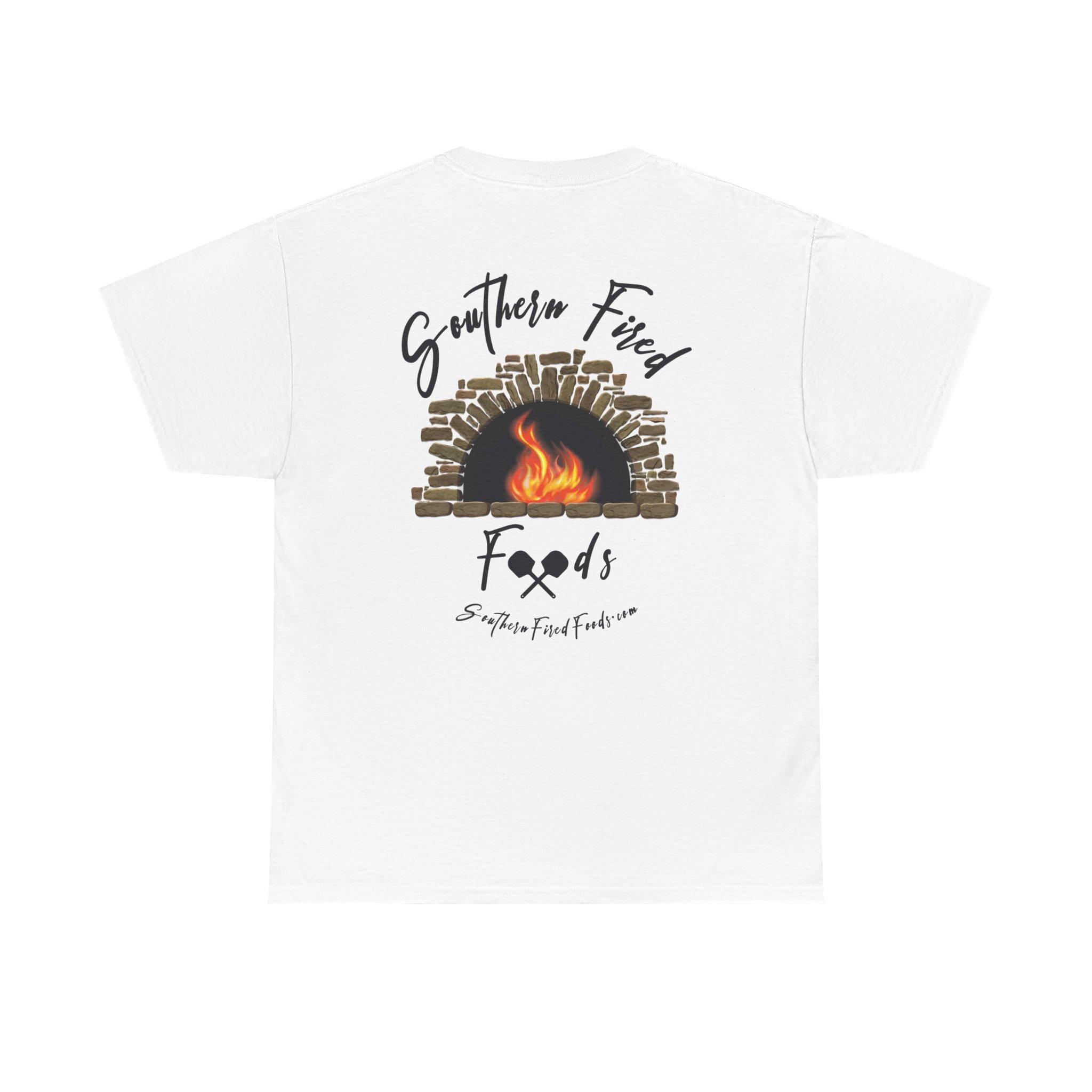 'Got Wood?' Southern Fired Foods Unisex Heavy Cotton Tee, Cooking Gift, BBQ T-Shirt, Firewood Apparel, Southern Pride Shirt - Image 6