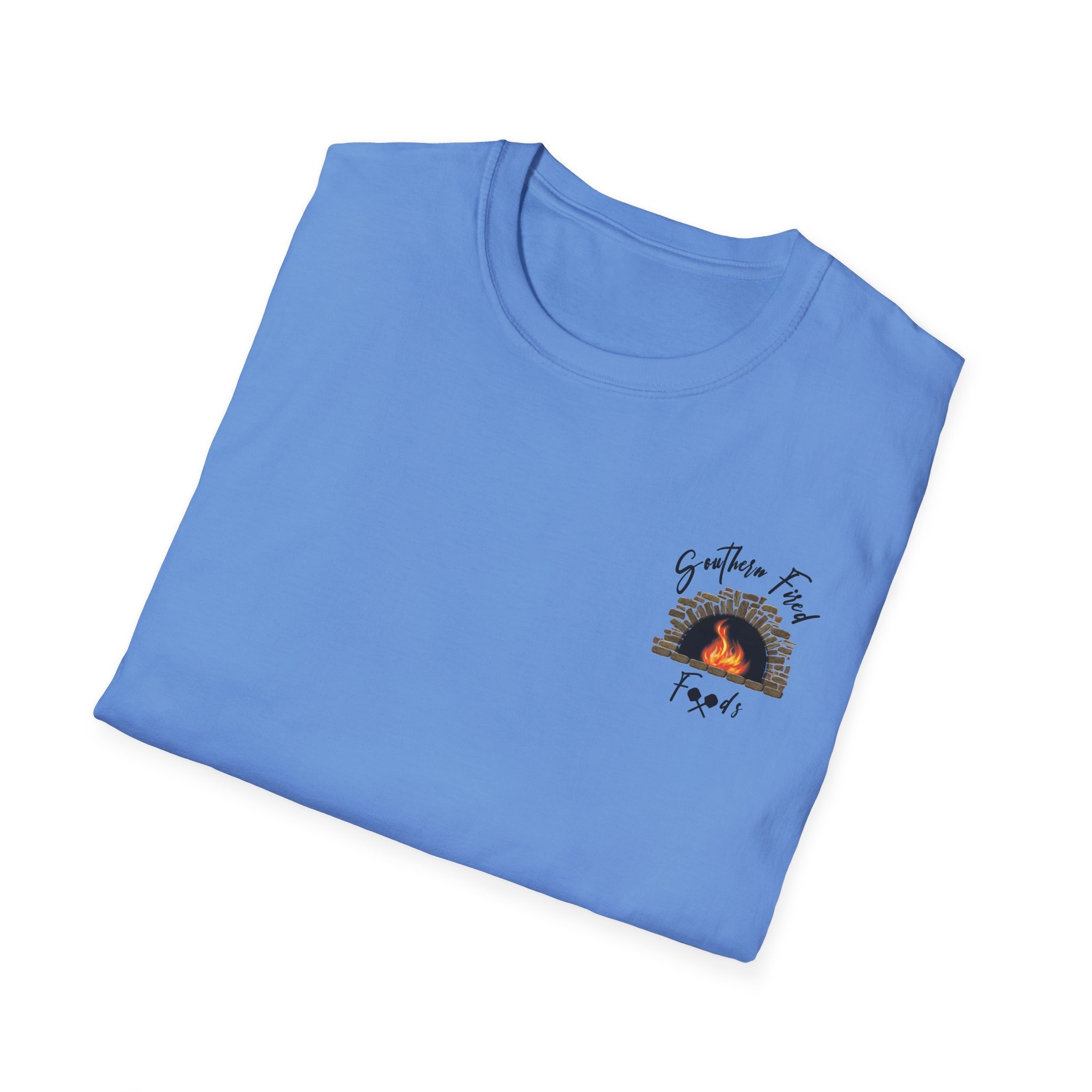 T-Shirt — Southern Fired Foods Logo Tee (Wood-Fired Oven Graphic) - Image 32