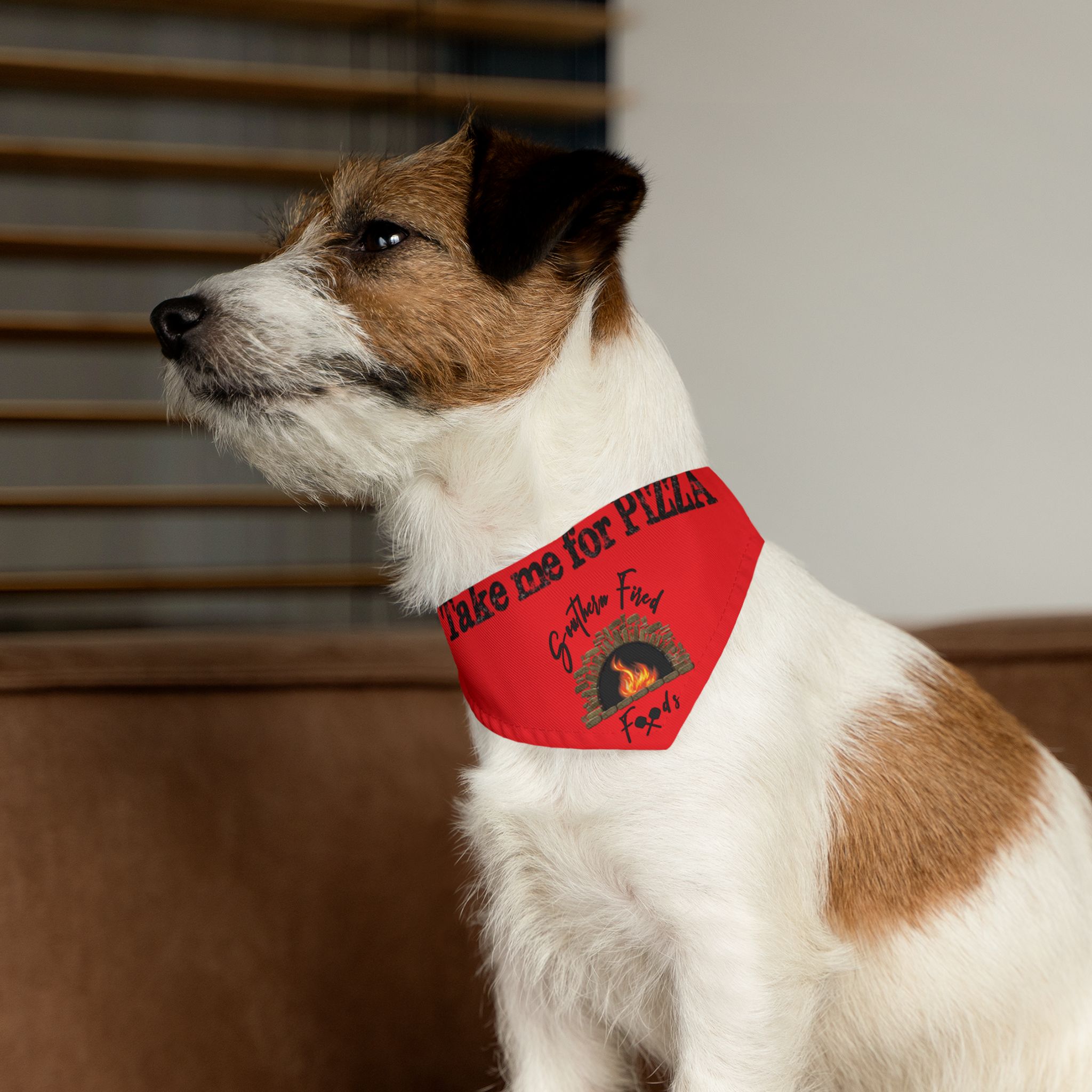 Pizza Lover Pet Bandana Collars | Fun Accessory for Dogs | Ideal for Parties, Walks, Birthdays, Holidays, and Pet Events - Image 8