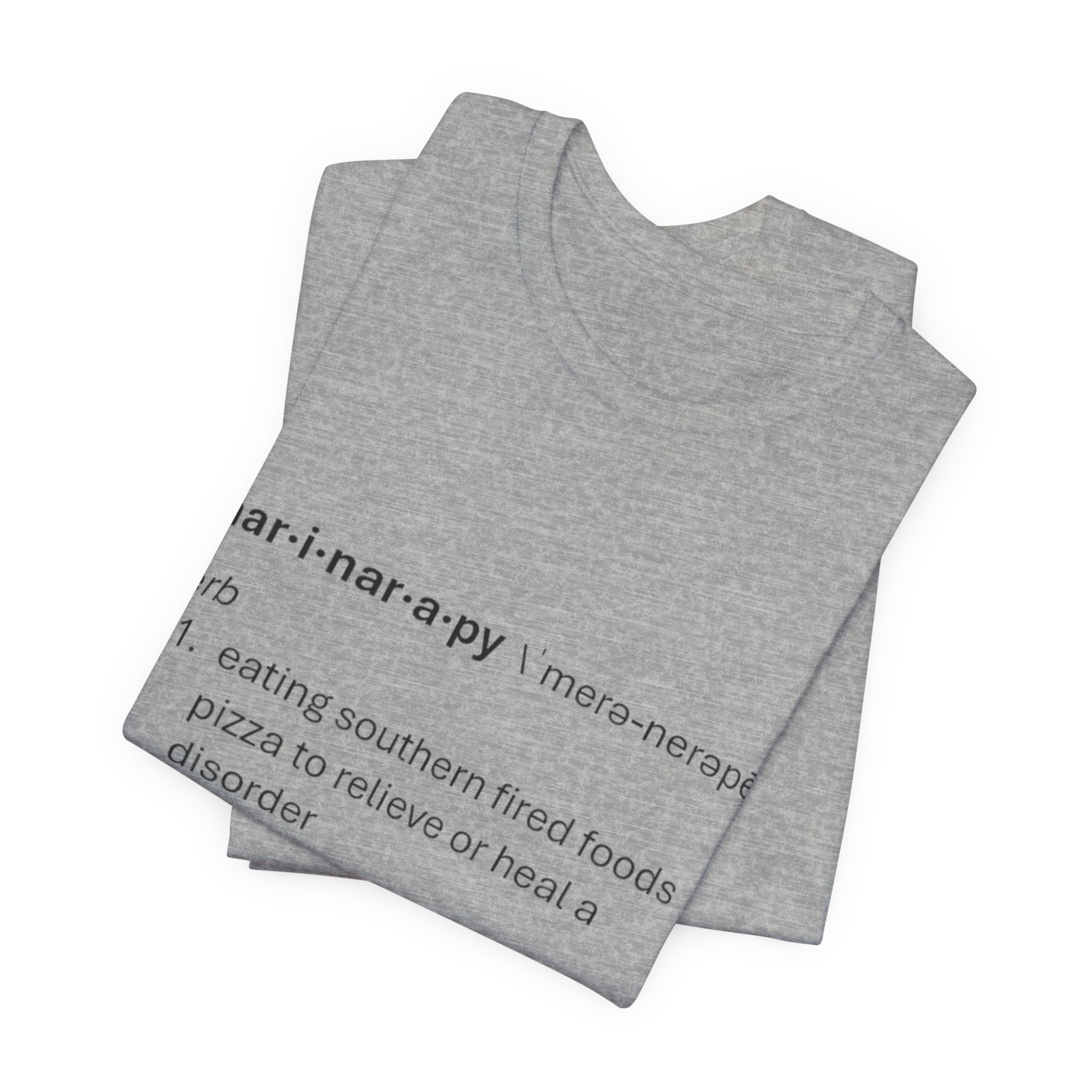 Marinarapy, Comfort Tee, Unisex Jersey Short Sleeve Tee, Southern Fired Food Shirt - Image 26