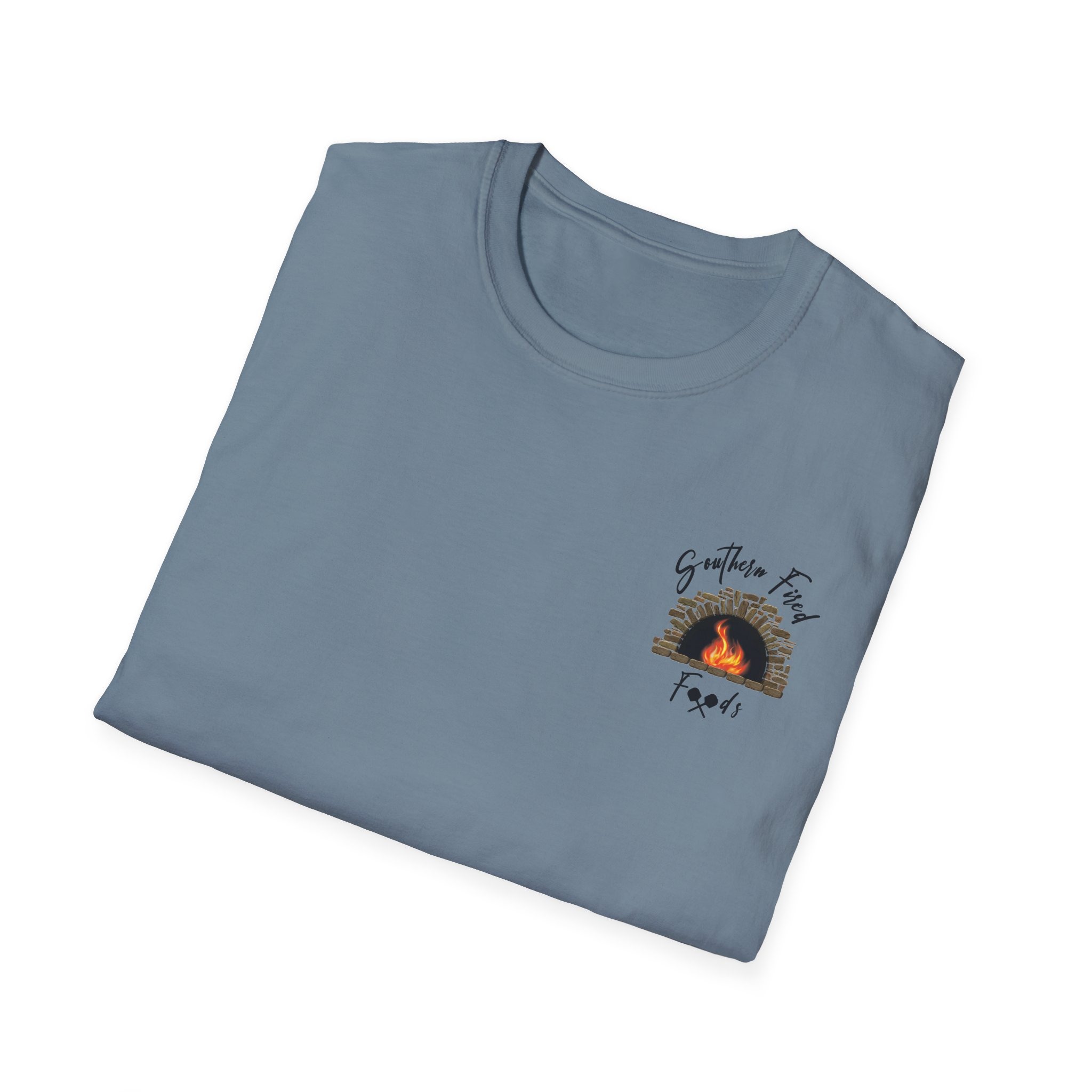 T-Shirt — Southern Fired Foods Logo Tee (Wood-Fired Oven Graphic) - Image 36