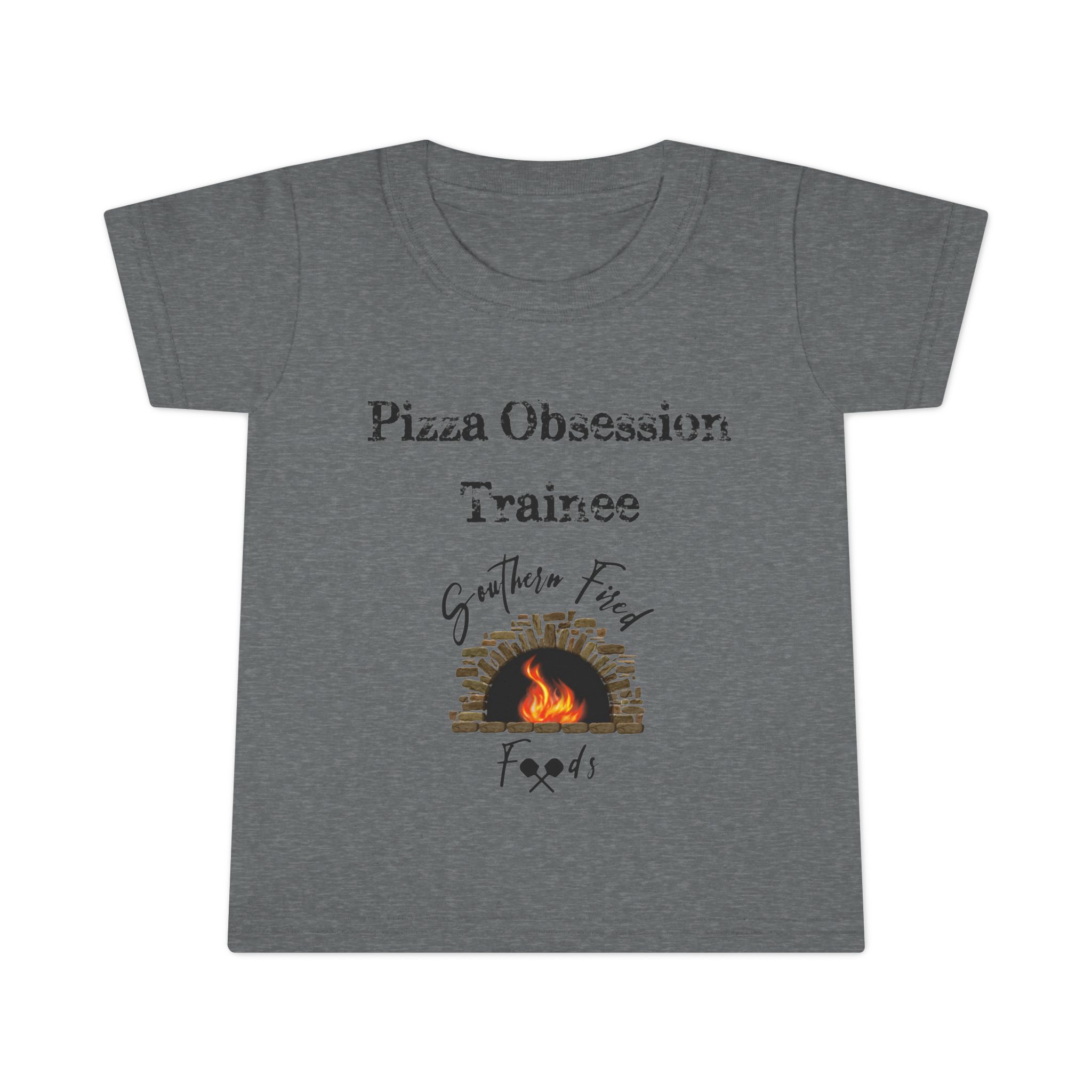 'Pizza Obsession Trainee' Toddler T-Shirt, Fun Gift for Food Lovers, Kids Cooking Shirt, Birthday Present for Little Chefs, Cute Casual Wear - Image 10