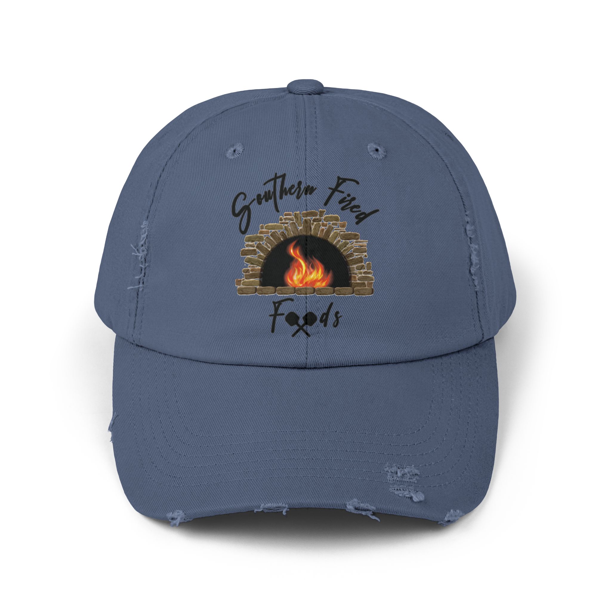 Southern Fire Foods Distressed Cap, Unisex Cap, Casual Hat, BBQ Cap, Gift for Food Lovers, Trendy Headwear - Image 17
