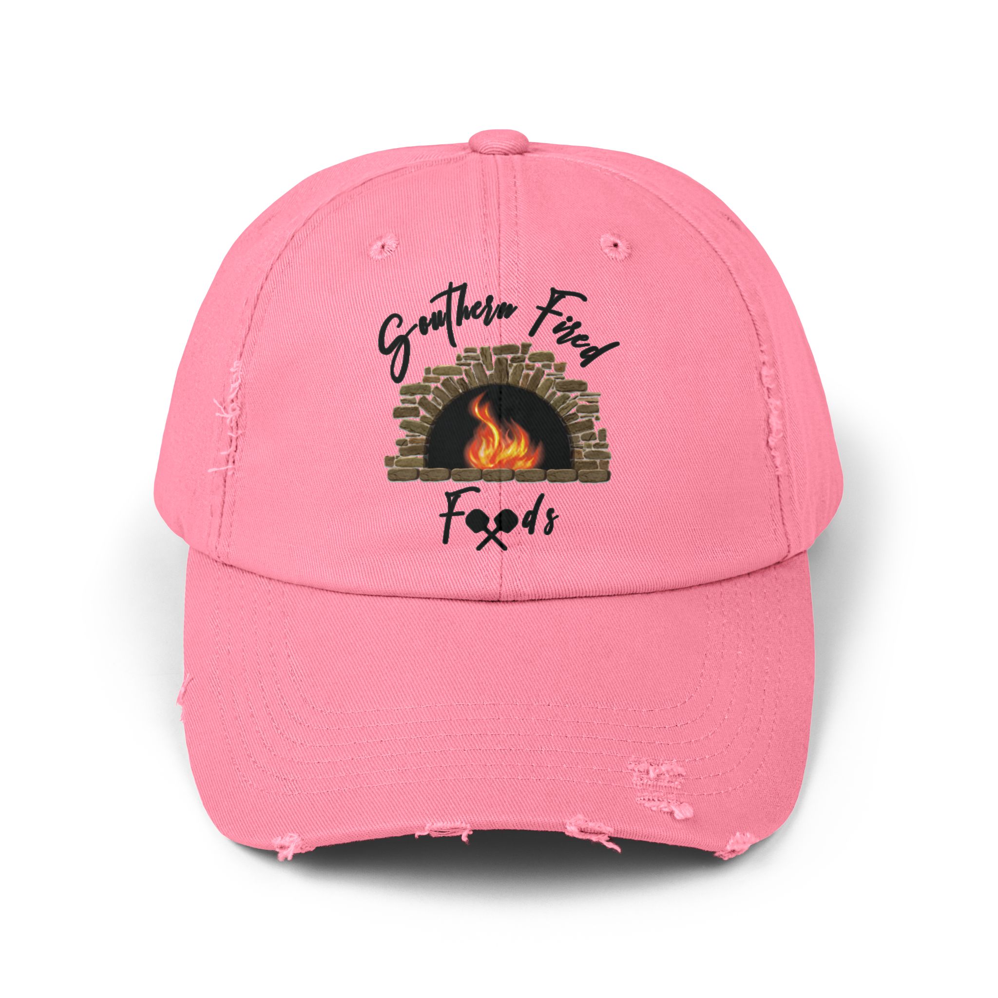 Southern Fire Foods Distressed Cap, Unisex Cap, Casual Hat, BBQ Cap, Gift for Food Lovers, Trendy Headwear - Image 25