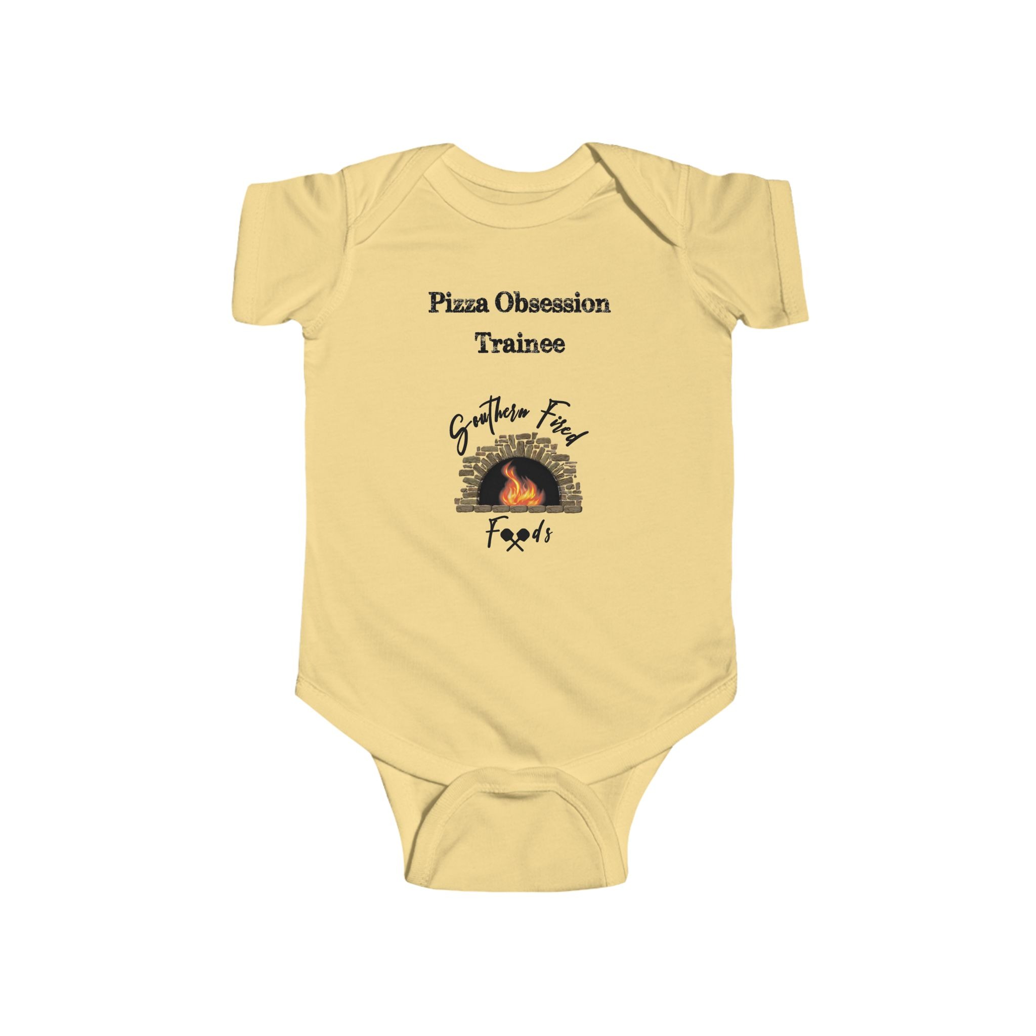 'Pizza Obsession Trainee' Infant Bodysuit, Baby Shower Gift, Newborn Apparel, Cute Baby Outfit, Pizza Lover Clothing - Image 13