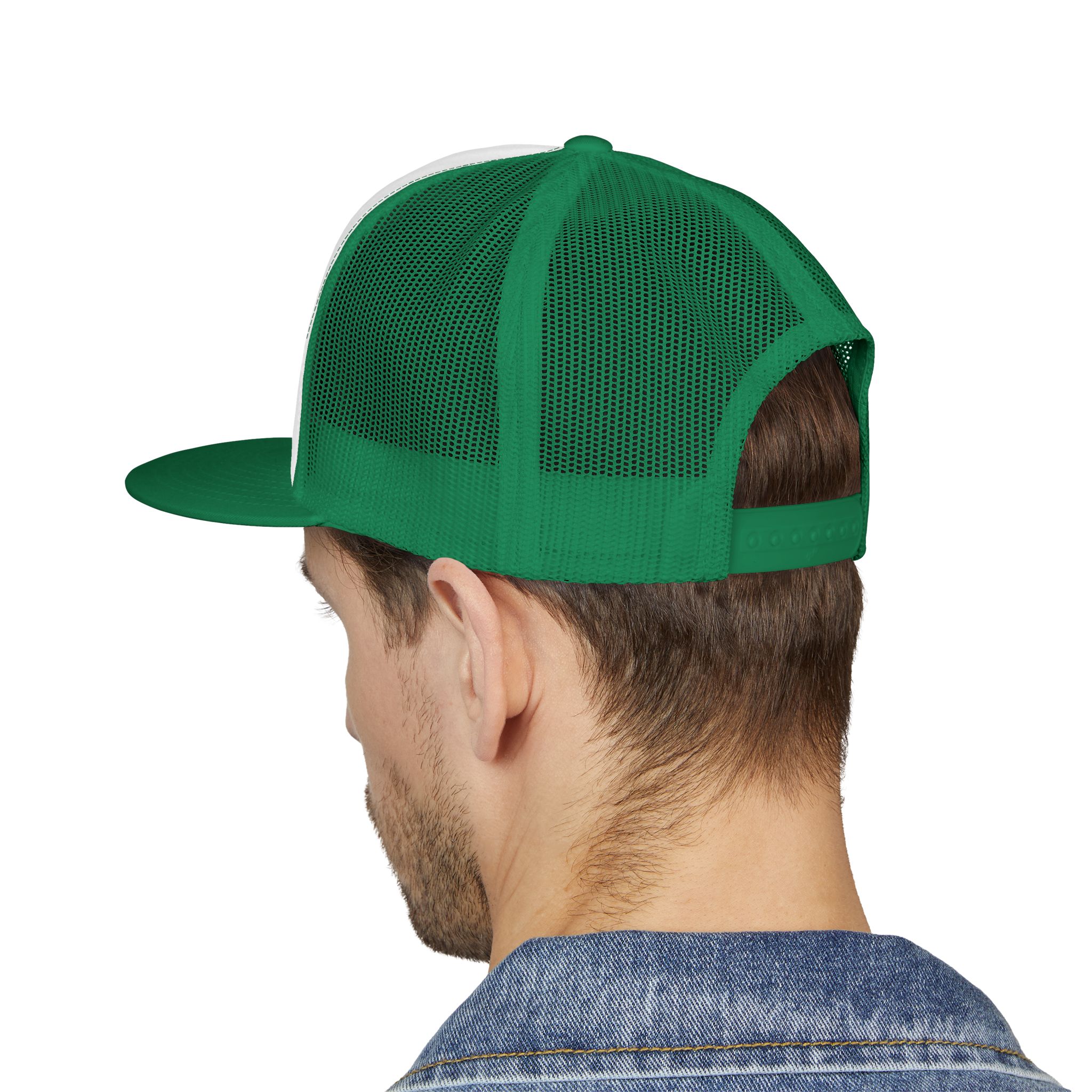 Embroidered 5 Panel Trucker Cap | Perfect for Outdoor Adventures, Camping, Gifts, Stylish Accessories, Casual Wear, Unisex Fashion - Image 6
