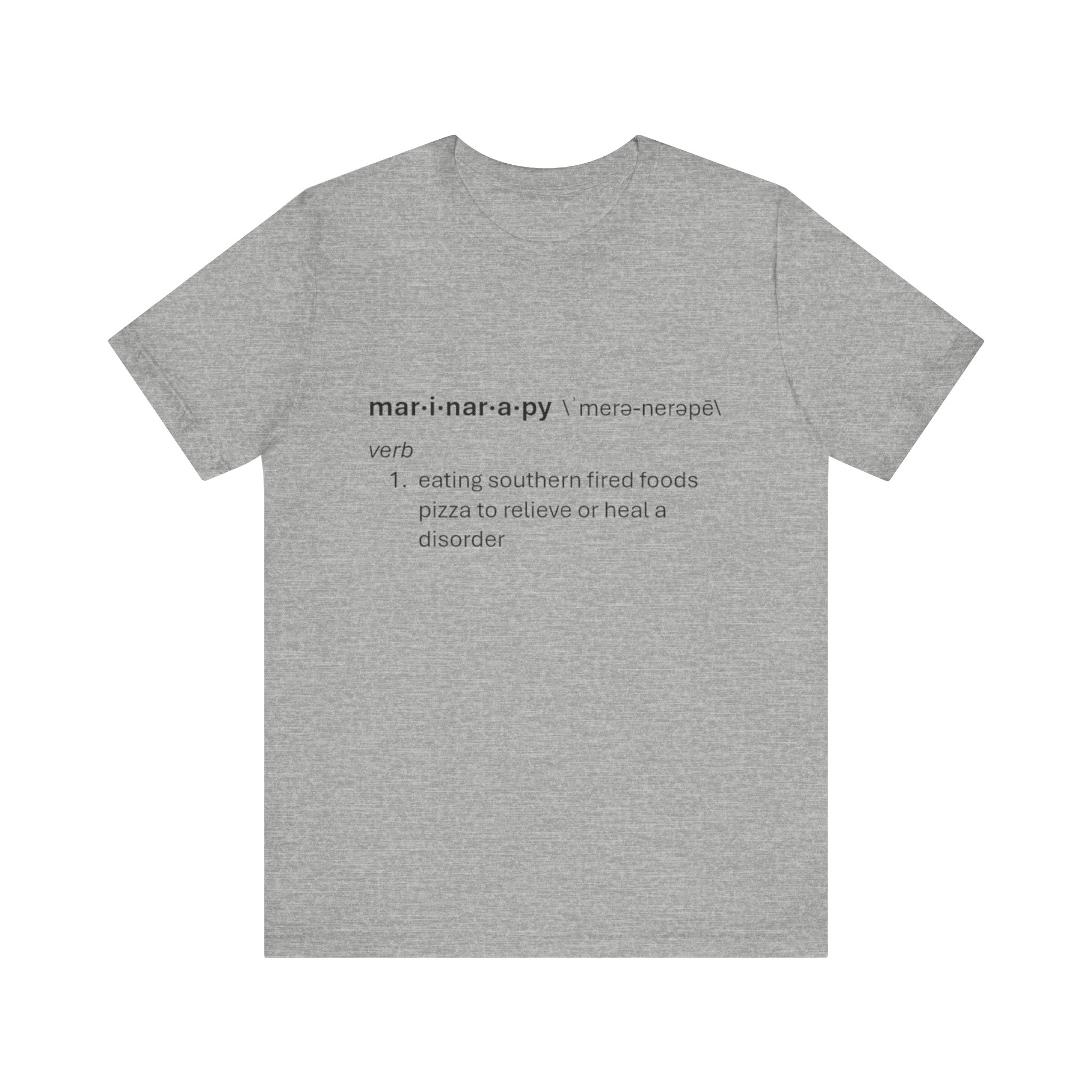Marinarapy, Comfort Tee, Unisex Jersey Short Sleeve Tee, Southern Fired Food Shirt - Image 22