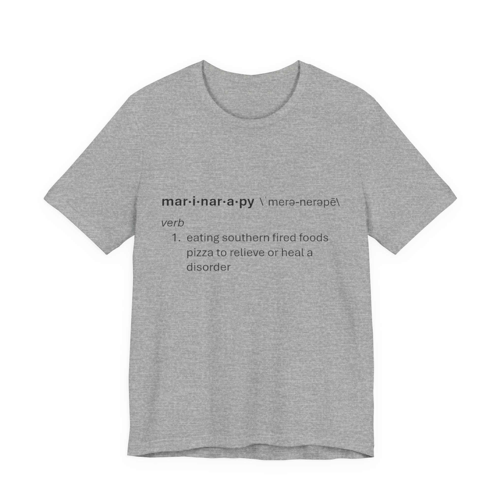 Marinarapy, Comfort Tee, Unisex Jersey Short Sleeve Tee, Southern Fired Food Shirt - Image 24