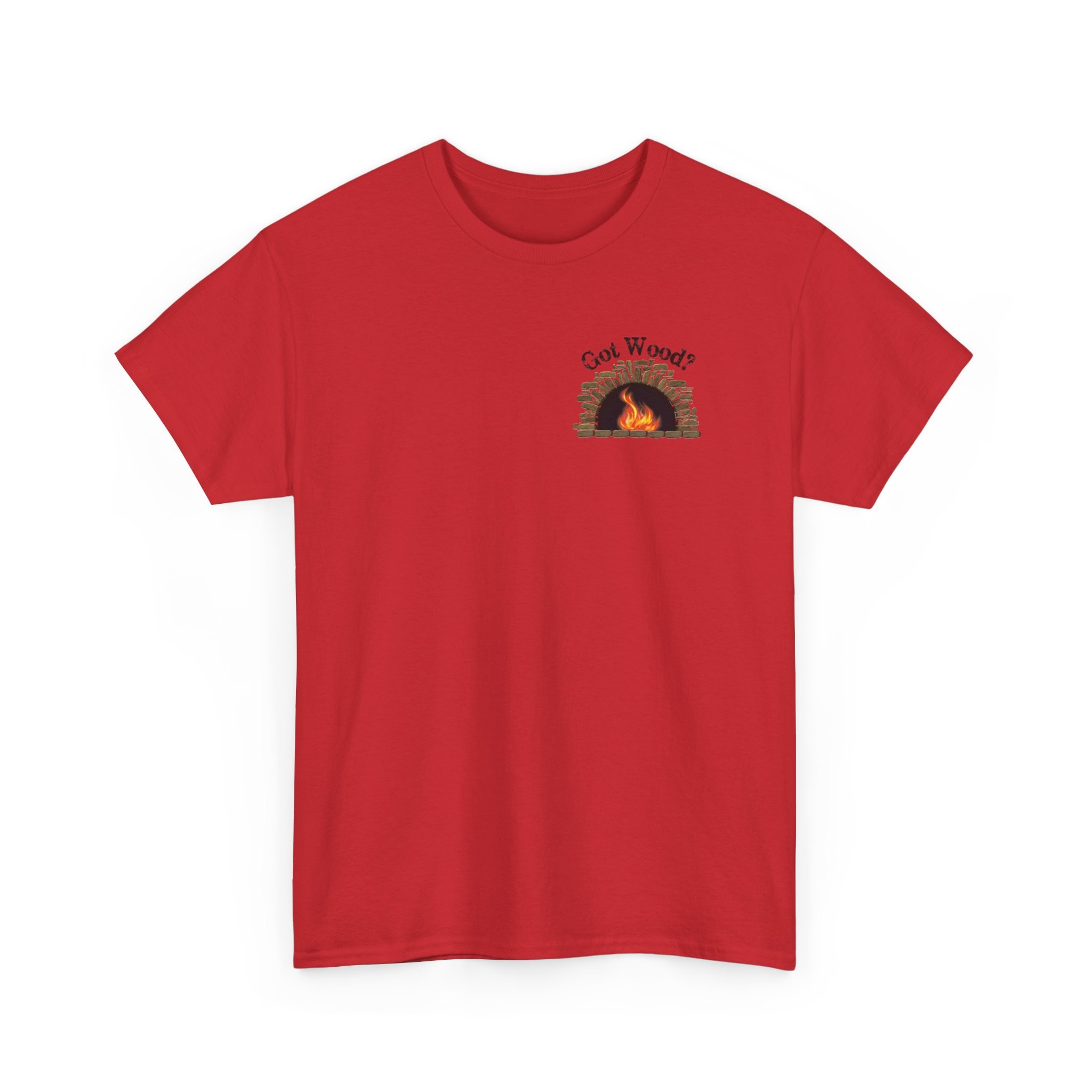 'Got Wood?' Southern Fired Foods Unisex Heavy Cotton Tee, Cooking Gift, BBQ T-Shirt, Firewood Apparel, Southern Pride Shirt - Image 43