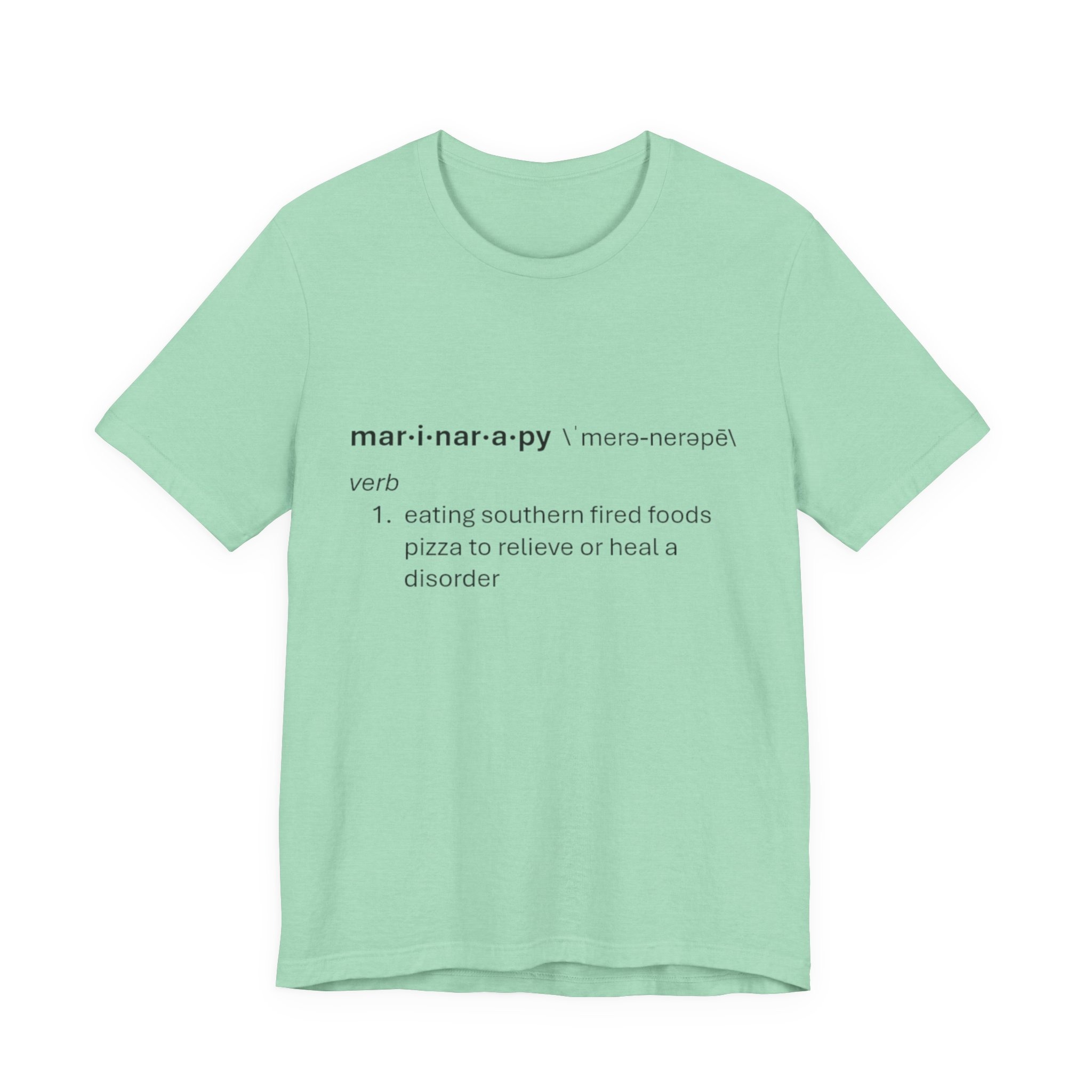 Marinarapy, Comfort Tee, Unisex Jersey Short Sleeve Tee, Southern Fired Food Shirt - Image 14