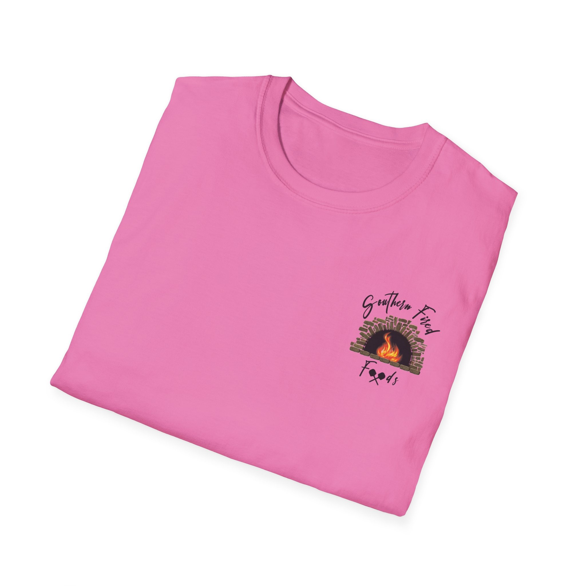 T-Shirt — Southern Fired Foods Logo Tee (Wood-Fired Oven Graphic) - Image 44