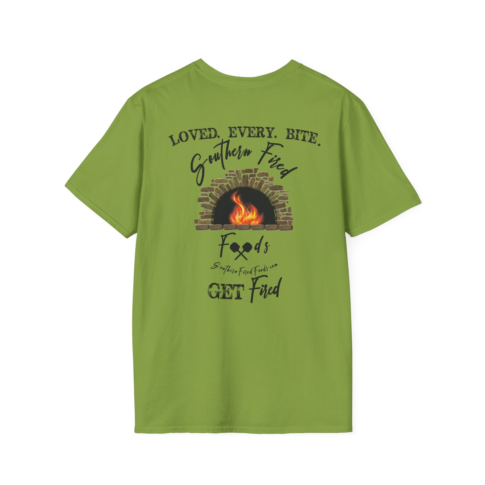 "I Got Fired" GildanTee (Loved Every Bite — Southern Fired Foods) - Image 22