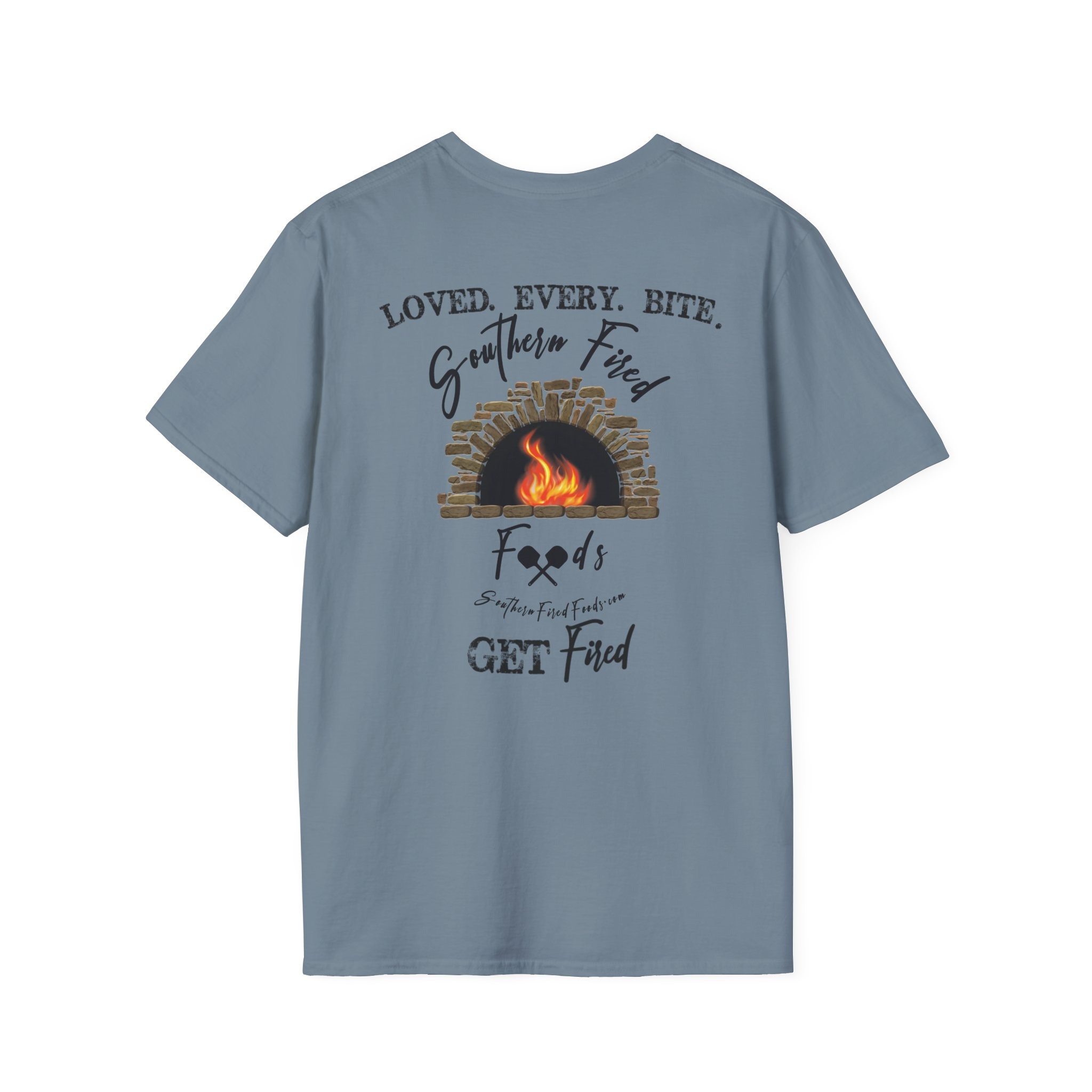 "I Got Fired" GildanTee (Loved Every Bite — Southern Fired Foods) - Image 10