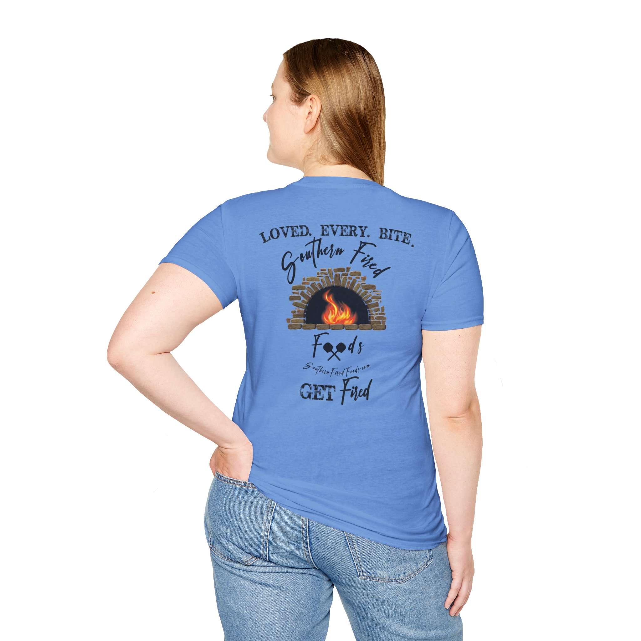 "I Got Fired" GildanTee (Loved Every Bite — Southern Fired Foods) - Image 64
